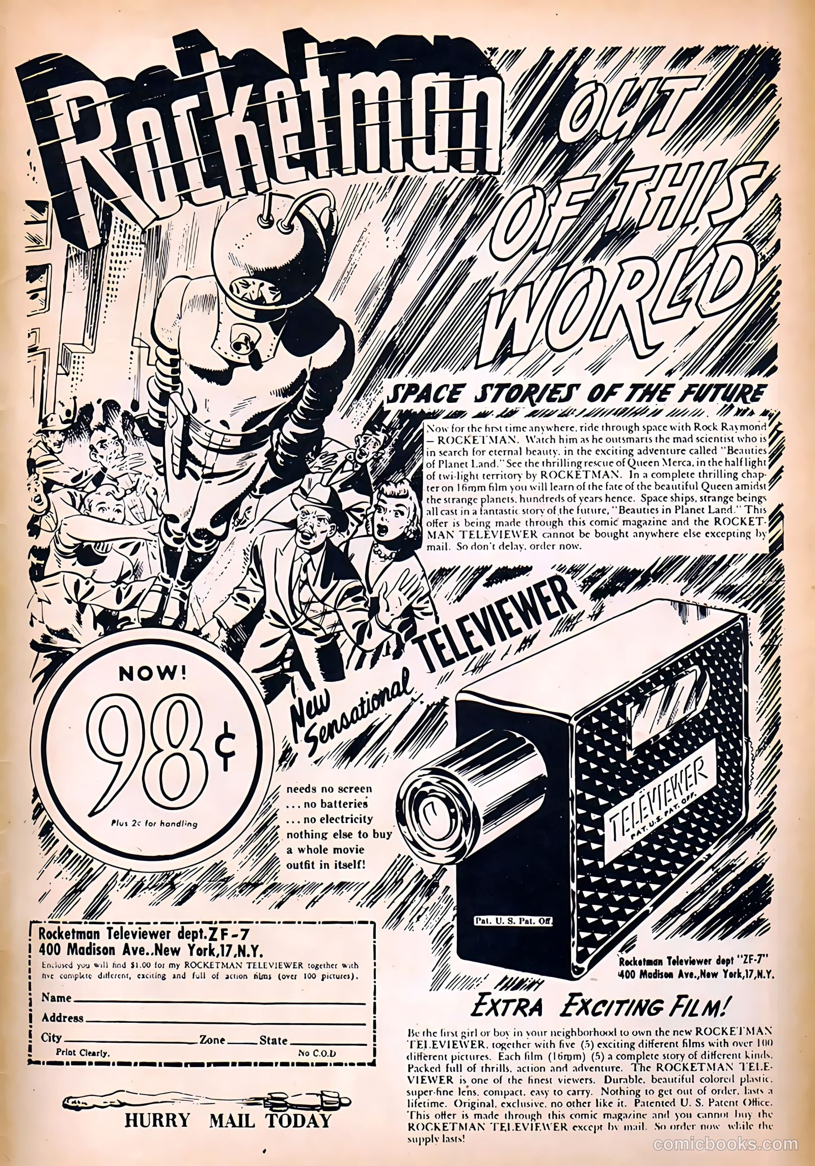 Space Patrol #2 (1952) — page 35 of 36