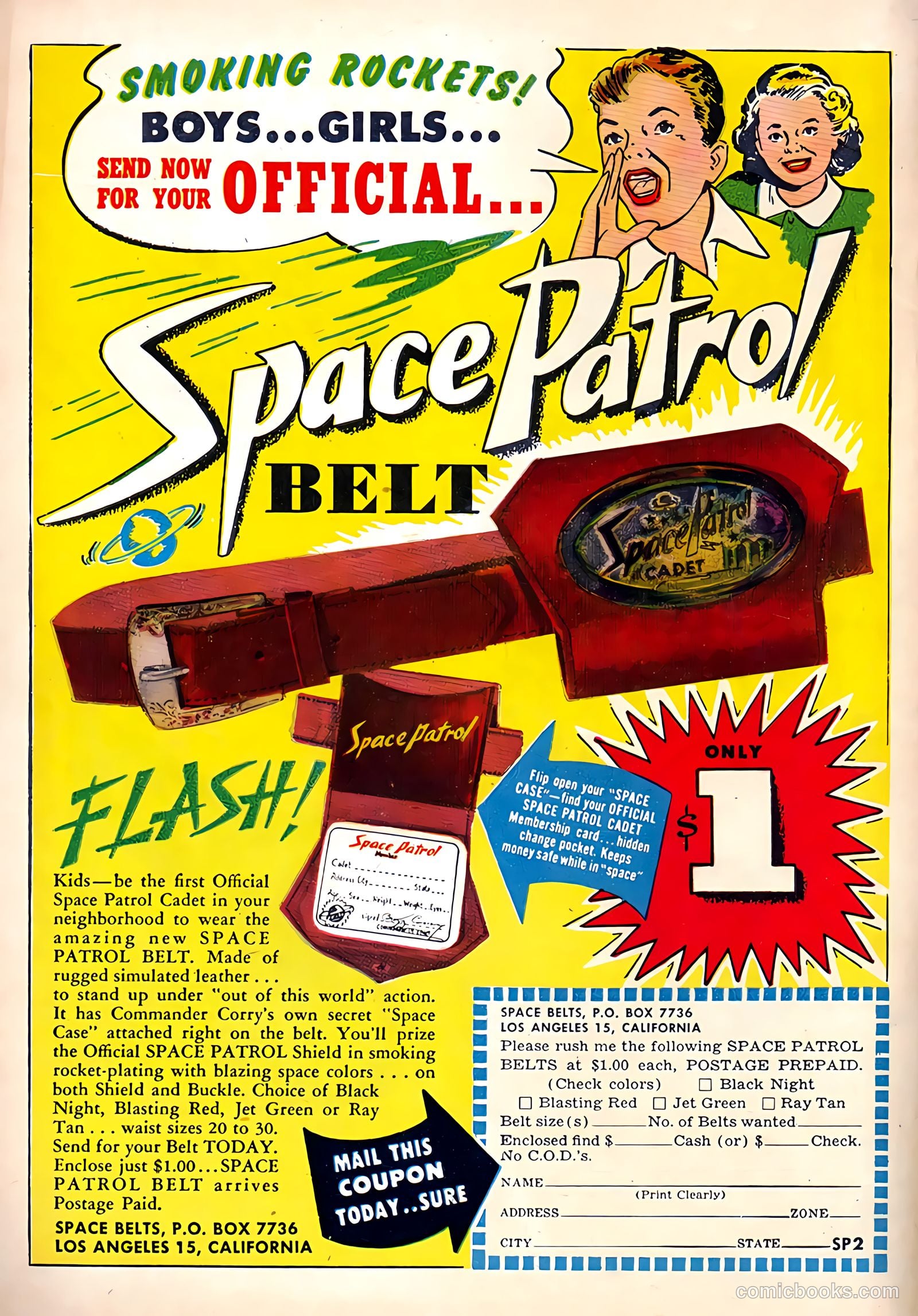 Space Patrol #2 (1952) — page 36 of 36