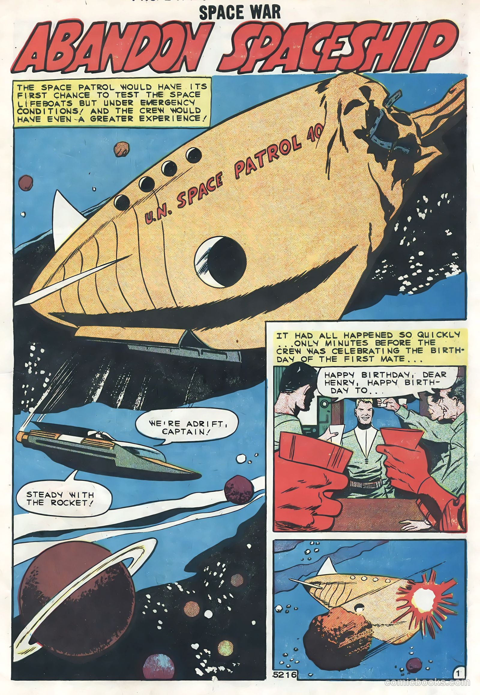 Space War #1 (1959) — page 3 of 36