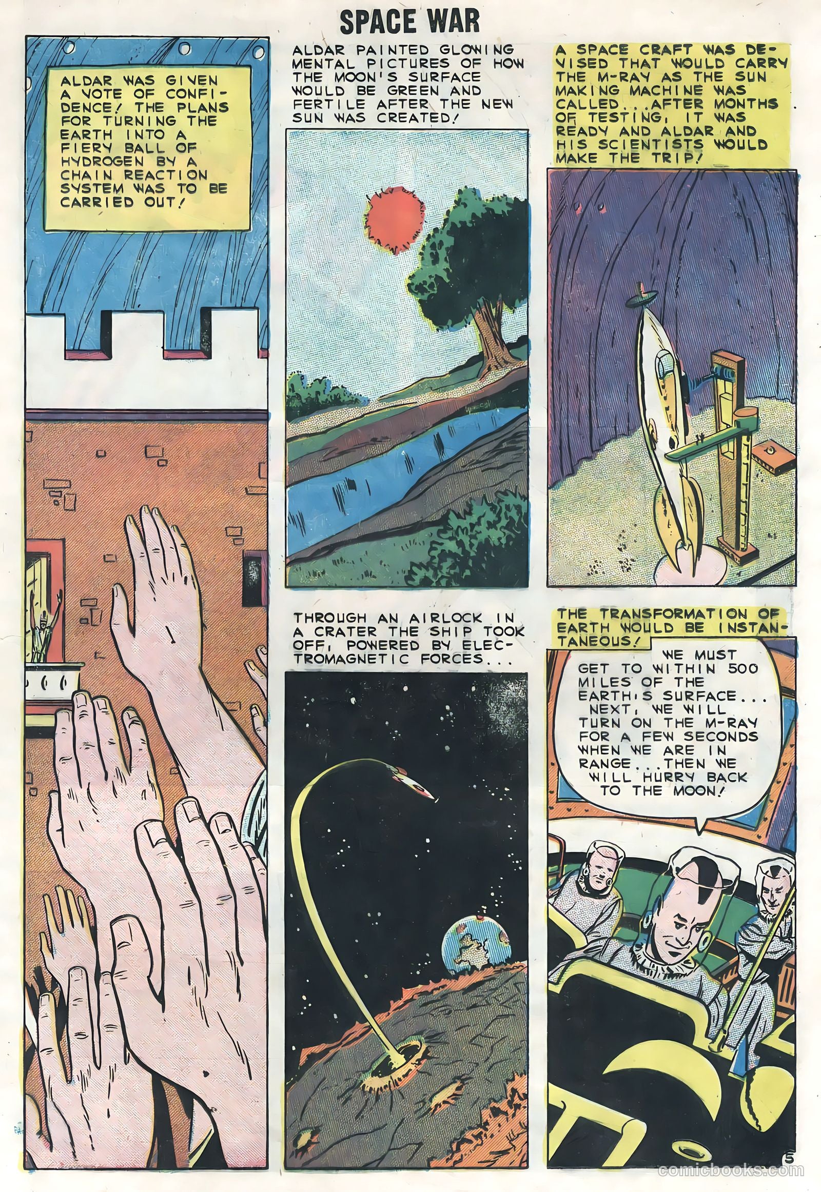 Space War #1 (1959) — page 17 of 36