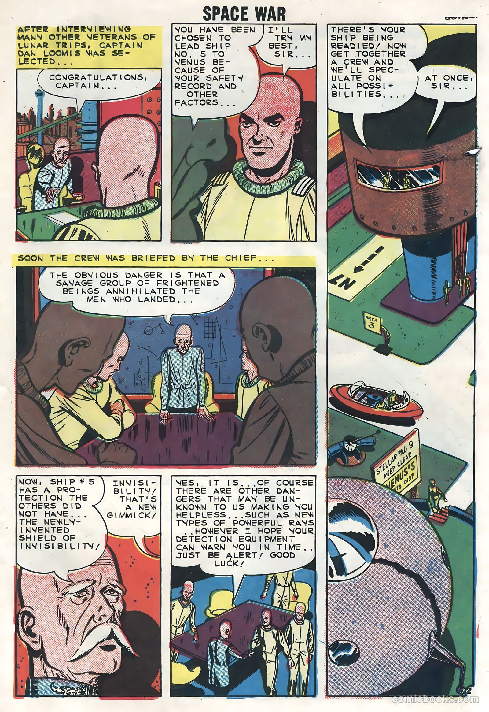 Space War #1 (1959) — page 23 of 36