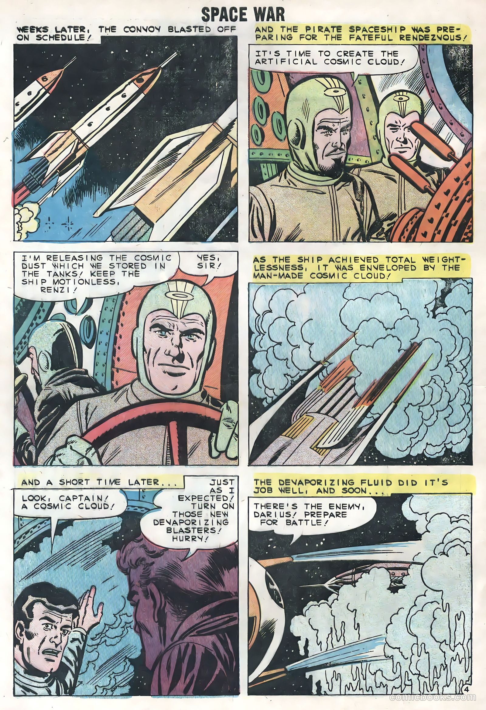 Space War #1 (1959) — page 32 of 36