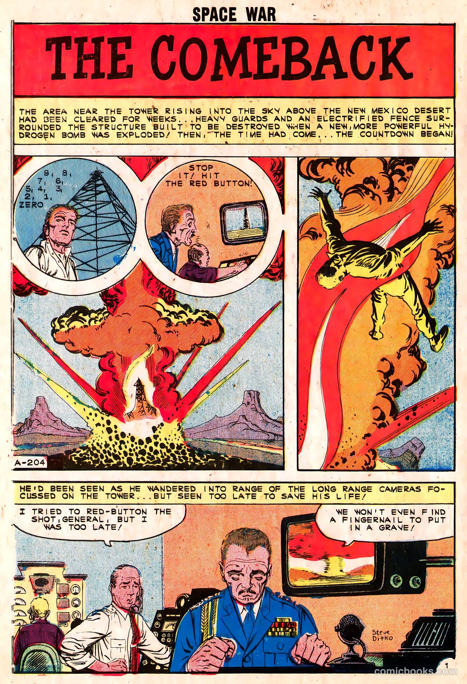 Space War #10 (1961) — page 28 of 37