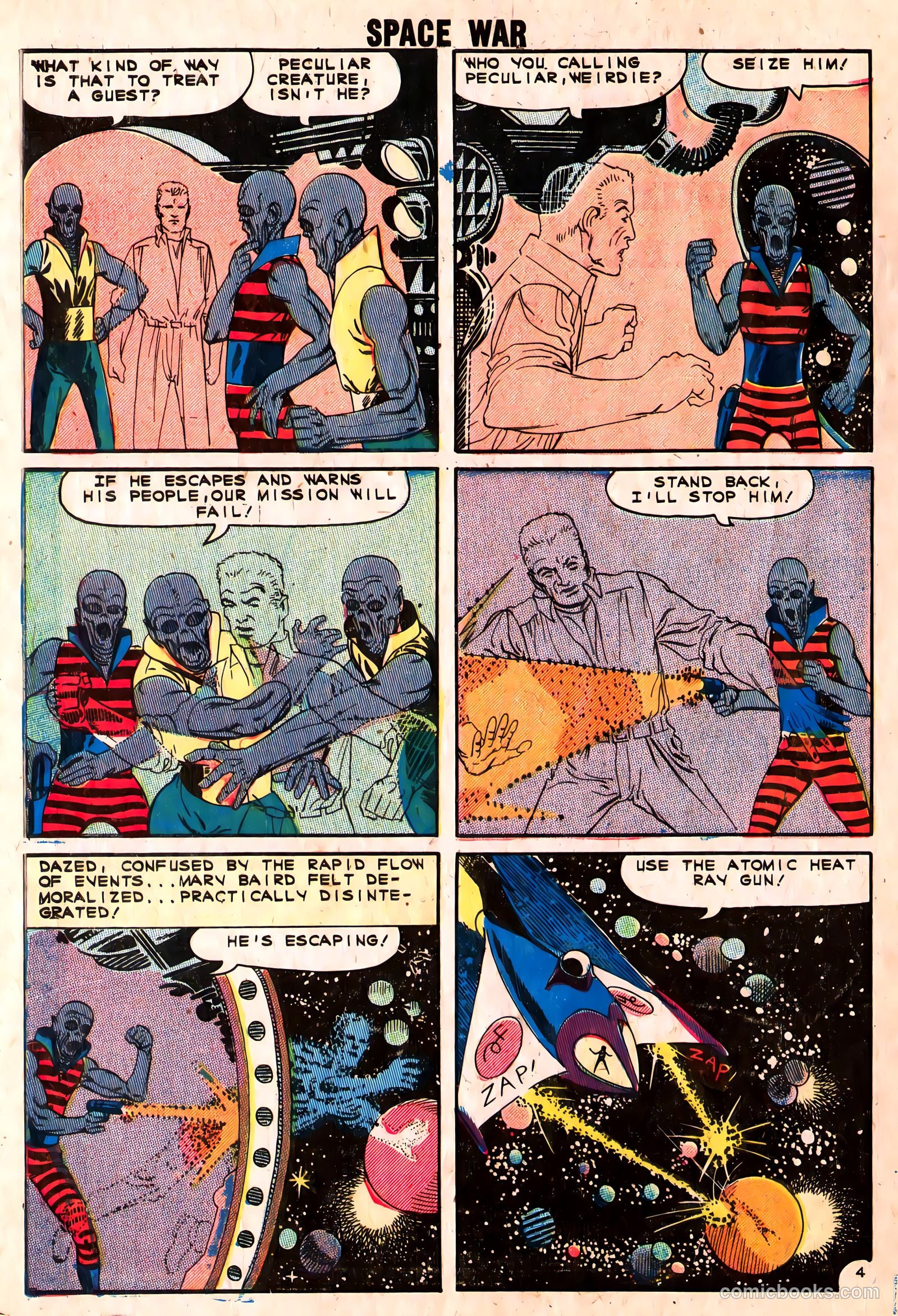 Space War #10 (1961) — page 32 of 37