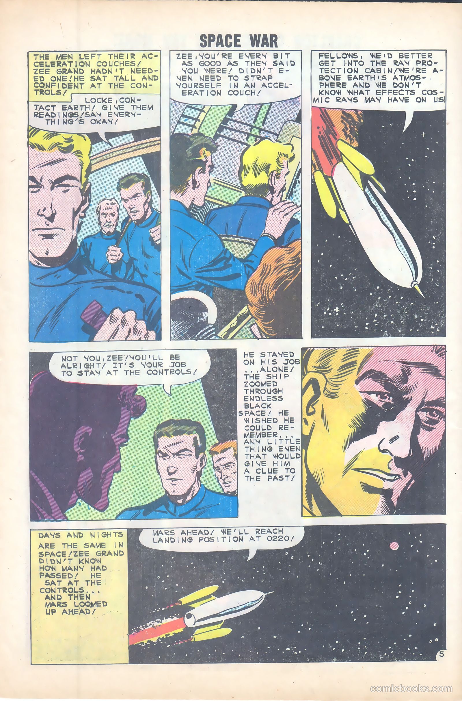 Space War #11 (1961) — page 8 of 36