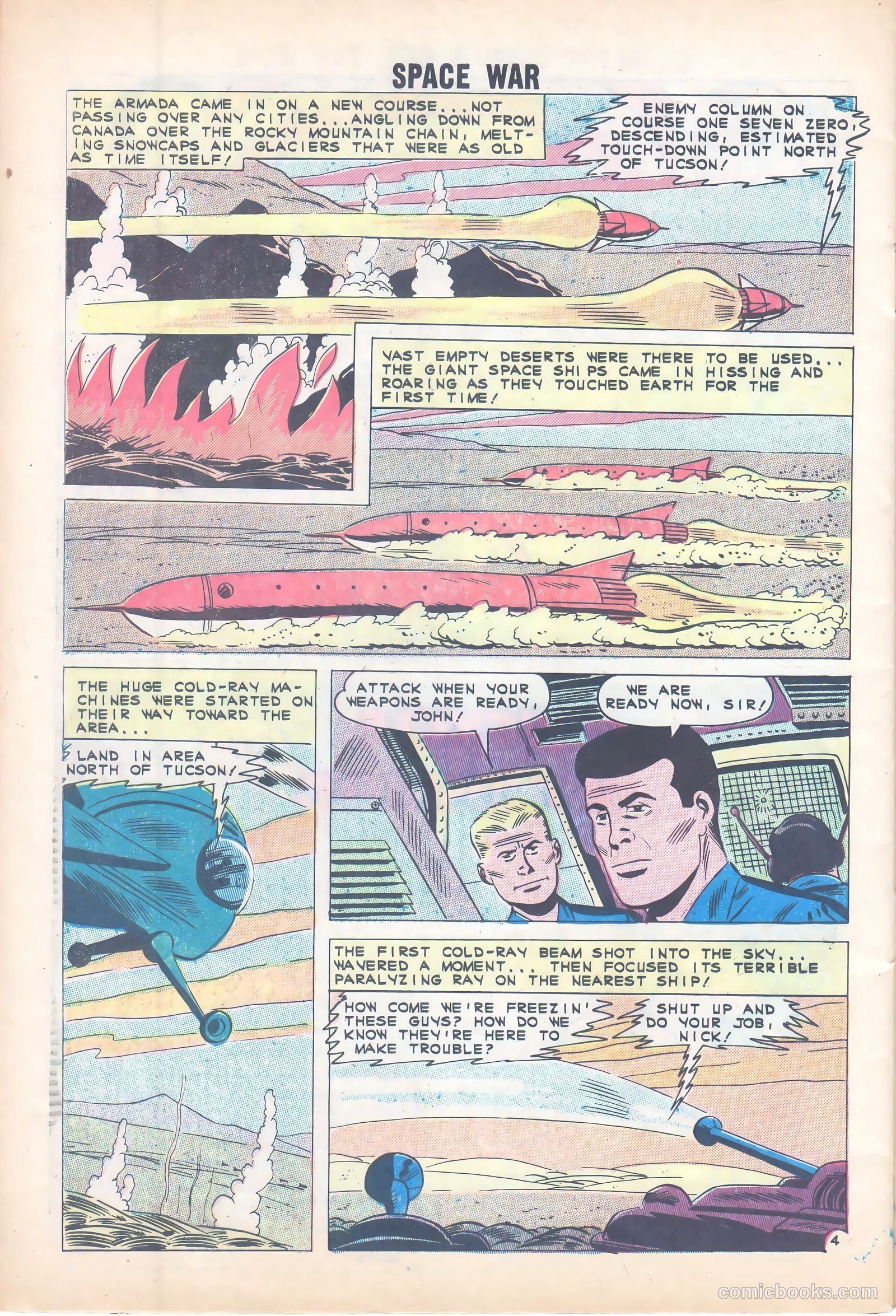 Space War #11 (1961) — page 32 of 36