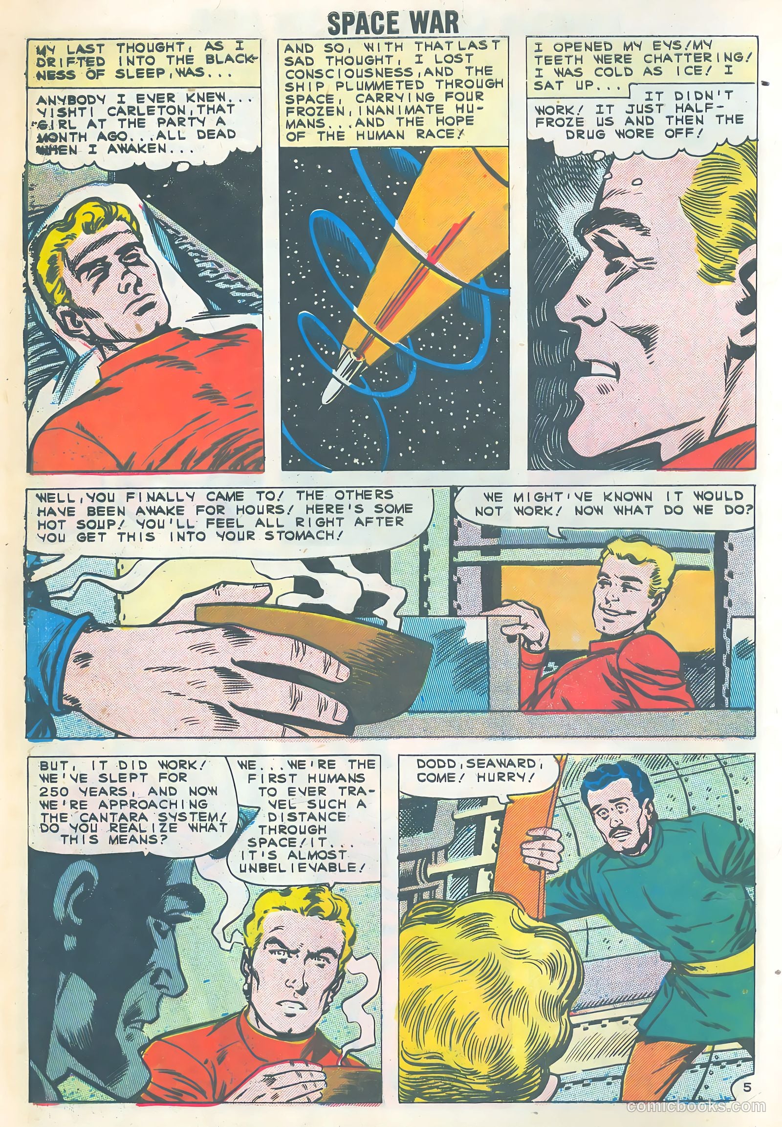Space War #12 (1961) — page 8 of 36