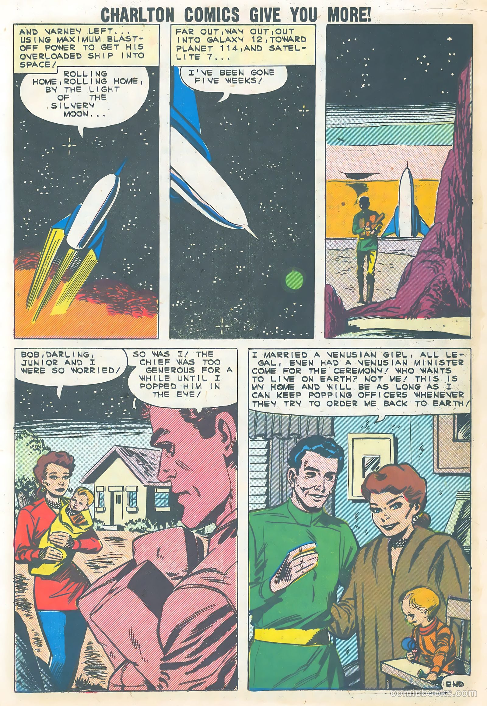 Space War #12 (1961) — page 17 of 36