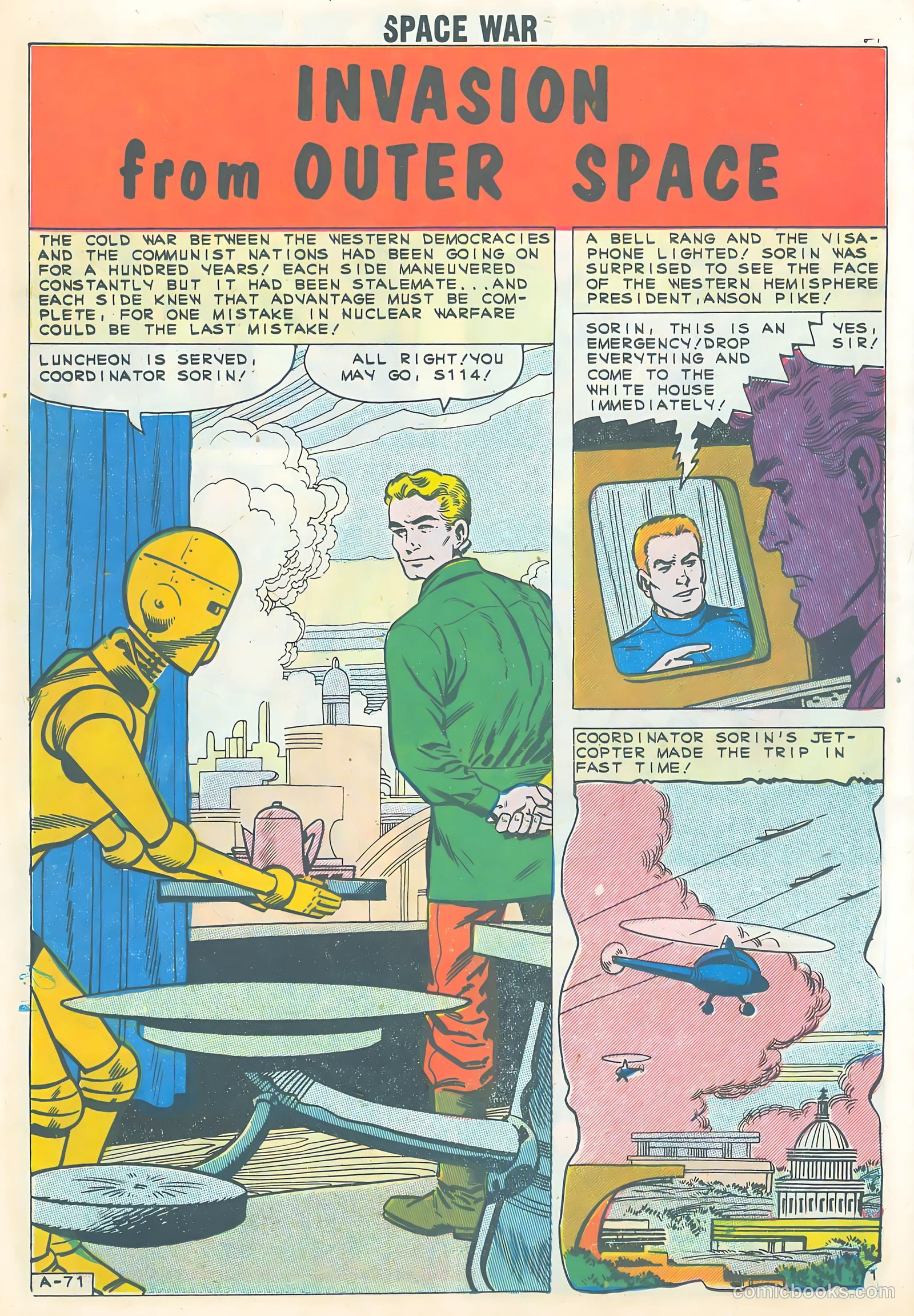 Space War #12 (1961) — page 26 of 36