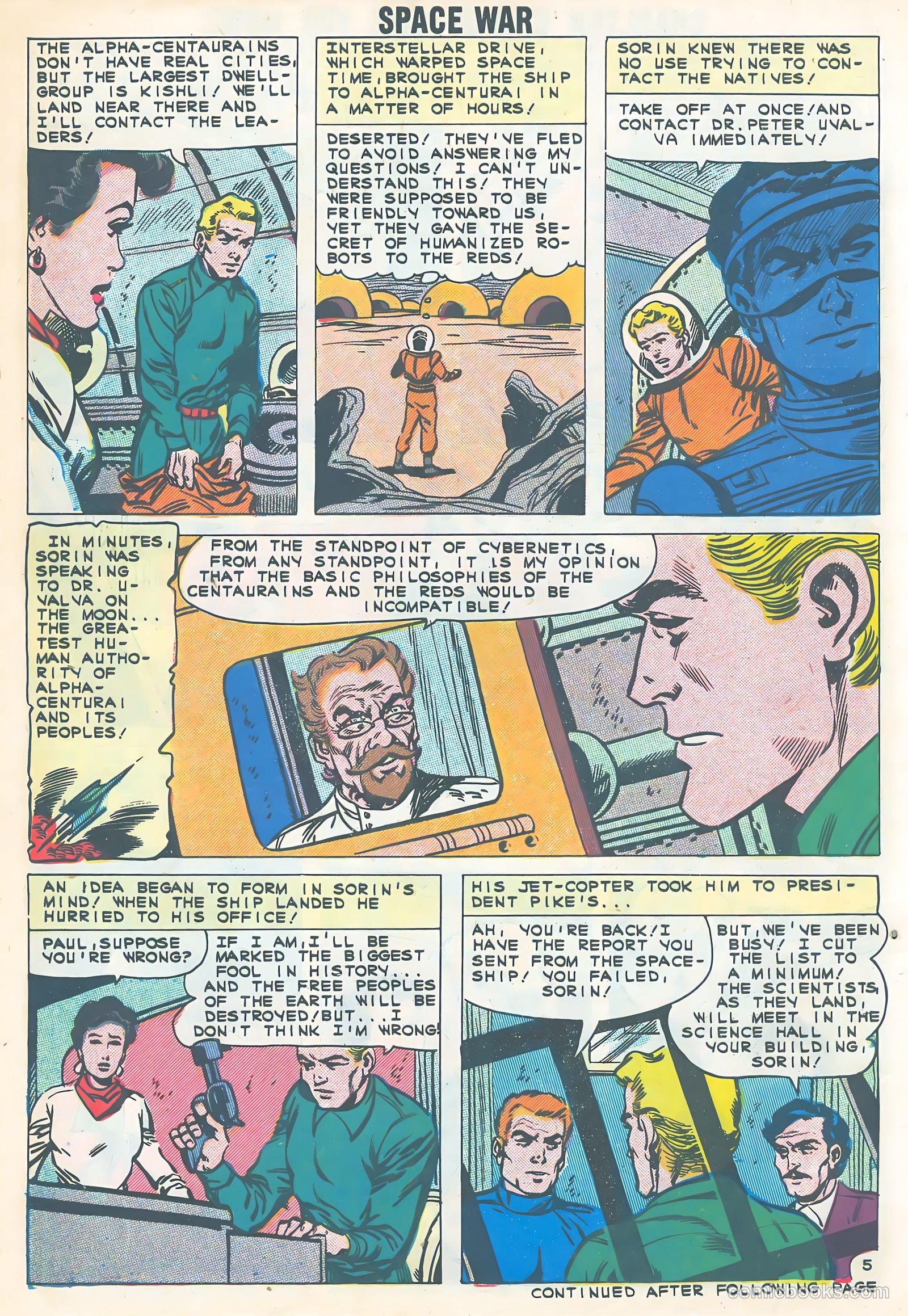 Space War #12 (1961) — page 30 of 36