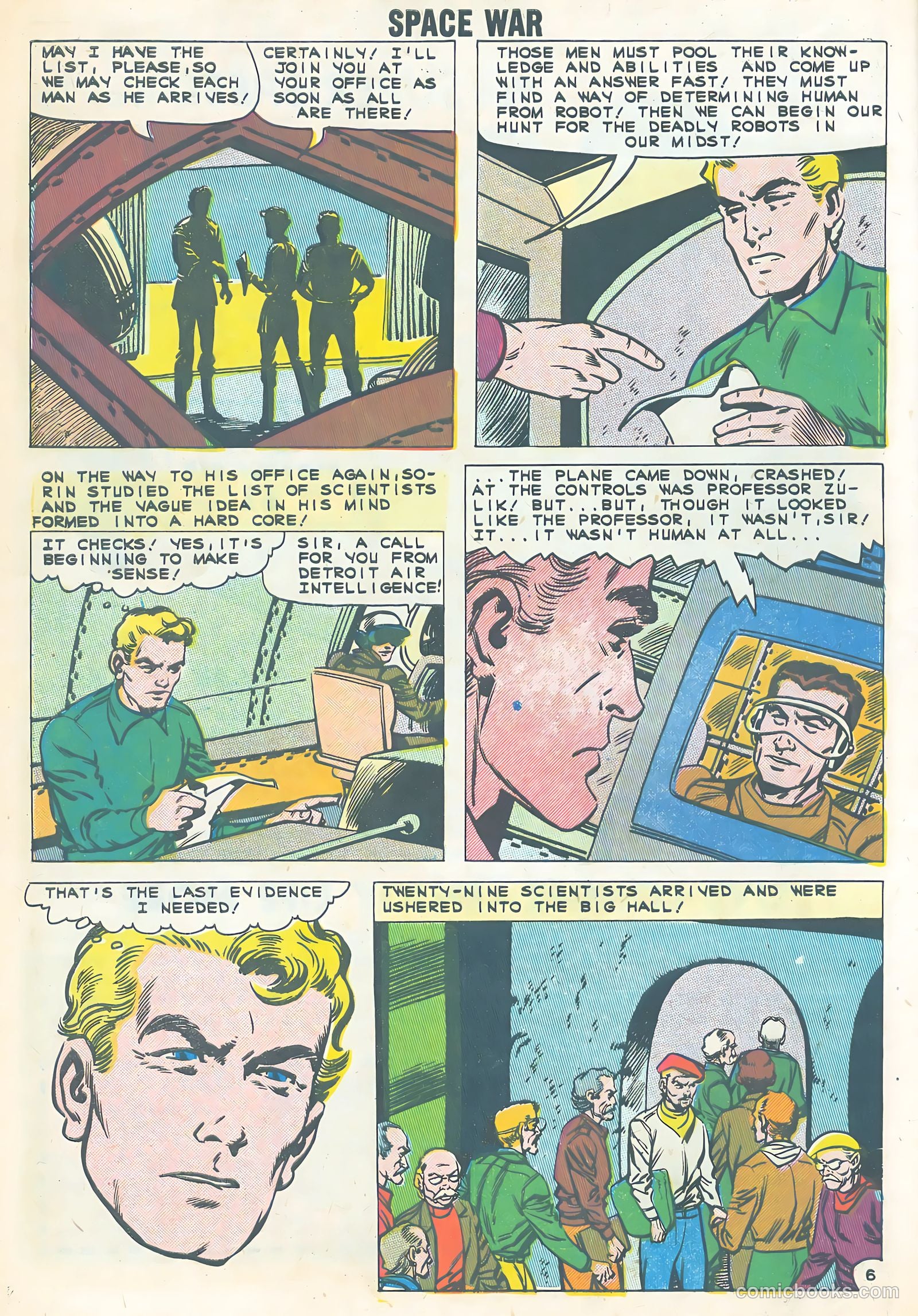 Space War #12 (1961) — page 32 of 36