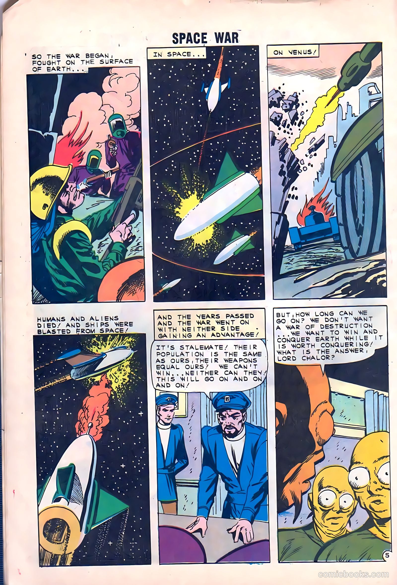 Space War #14 (1961) — page 8 of 36