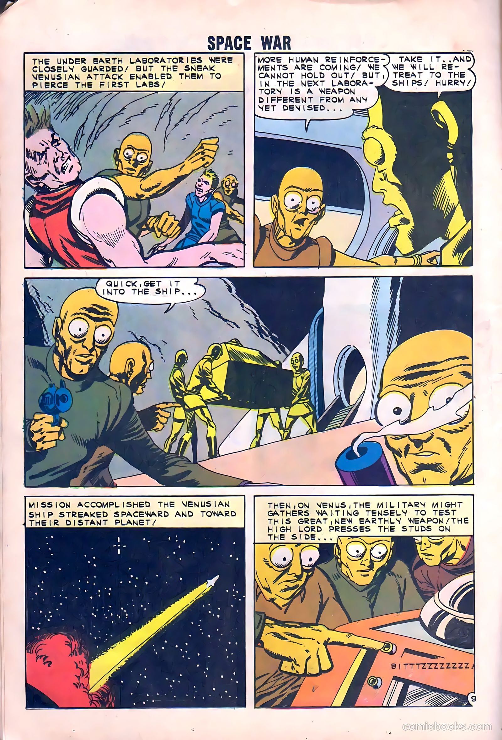 Space War #14 (1961) — page 12 of 36