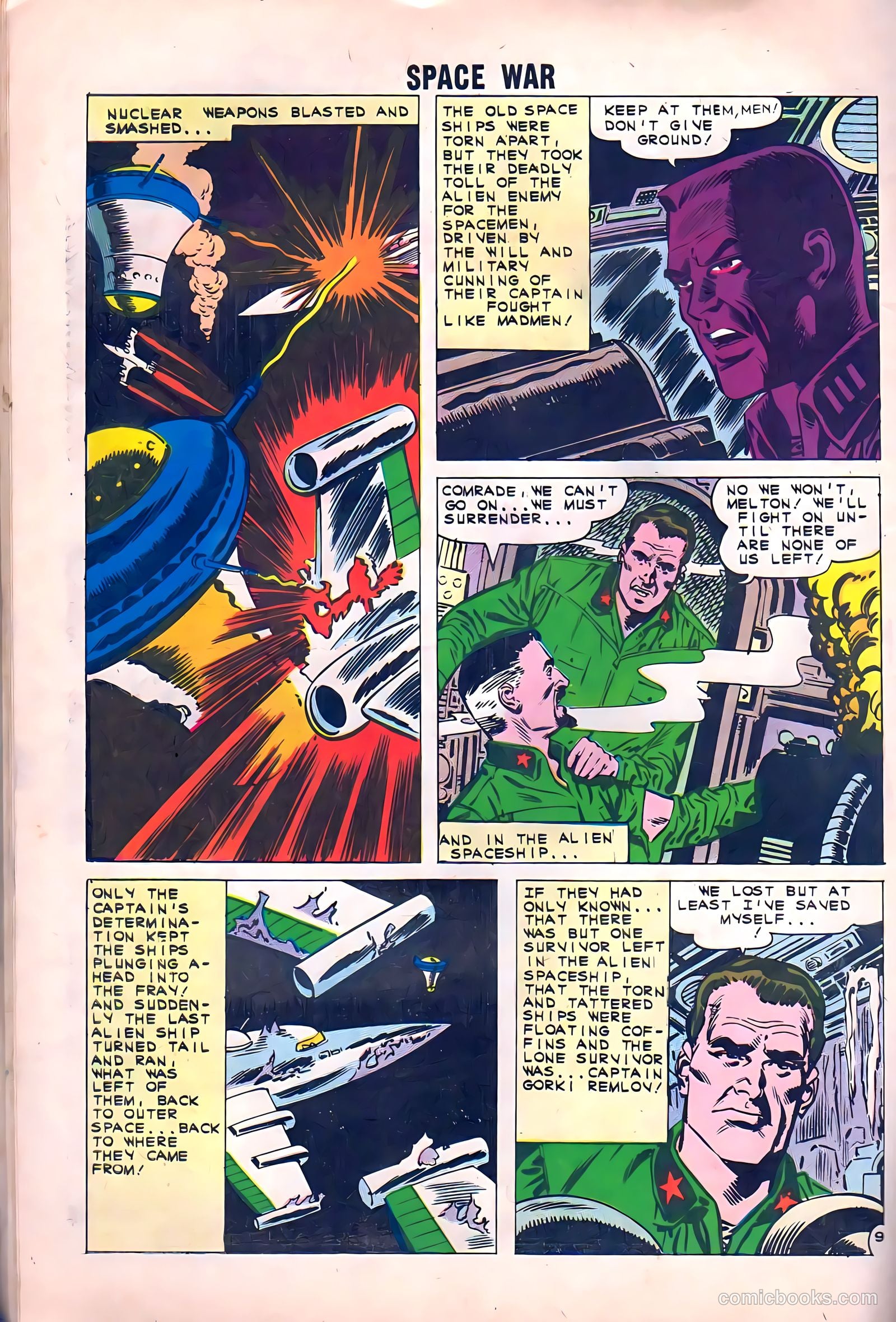 Space War #14 (1961) — page 32 of 36