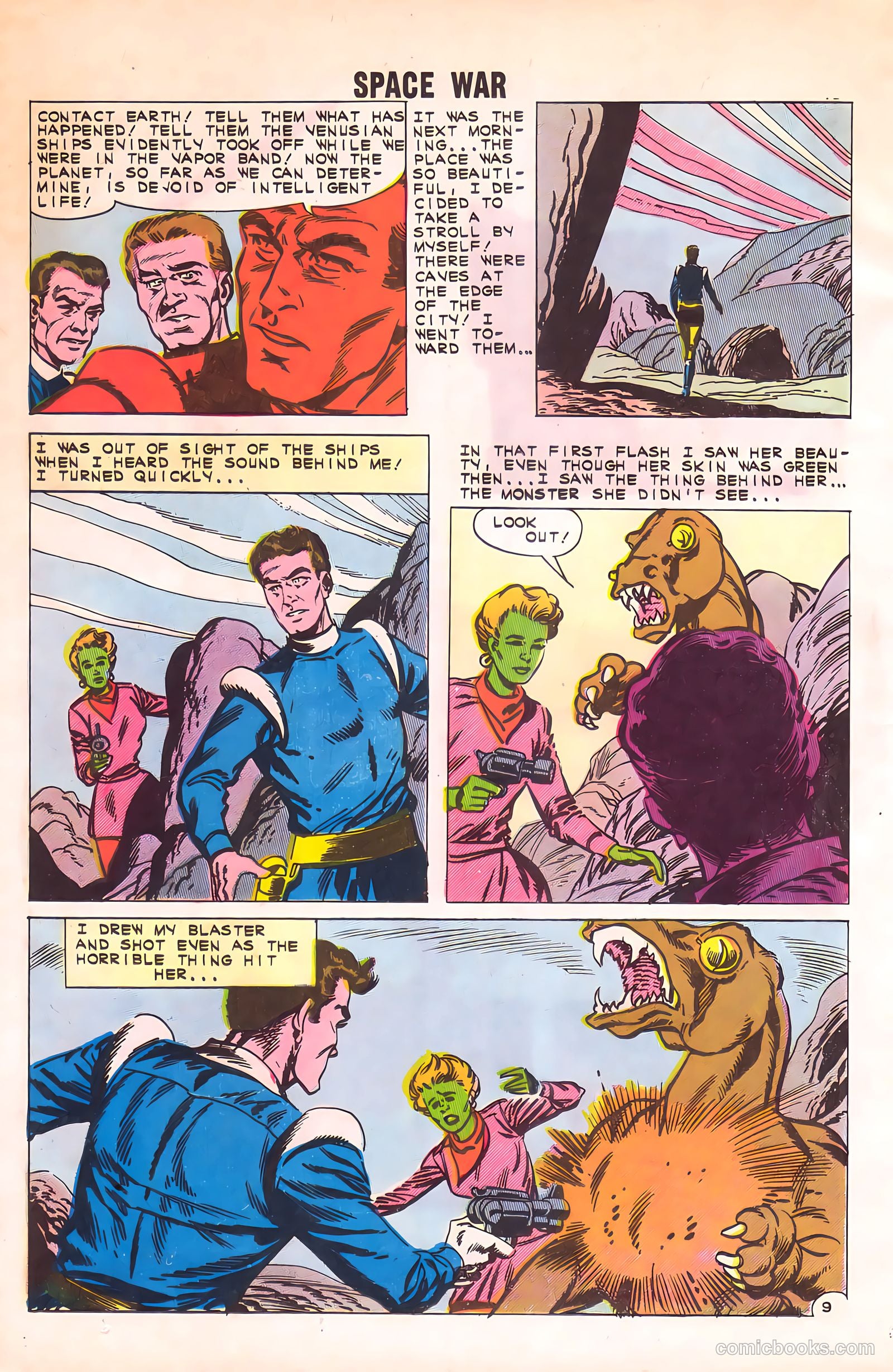 Space War #15 (1962) — page 12 of 36