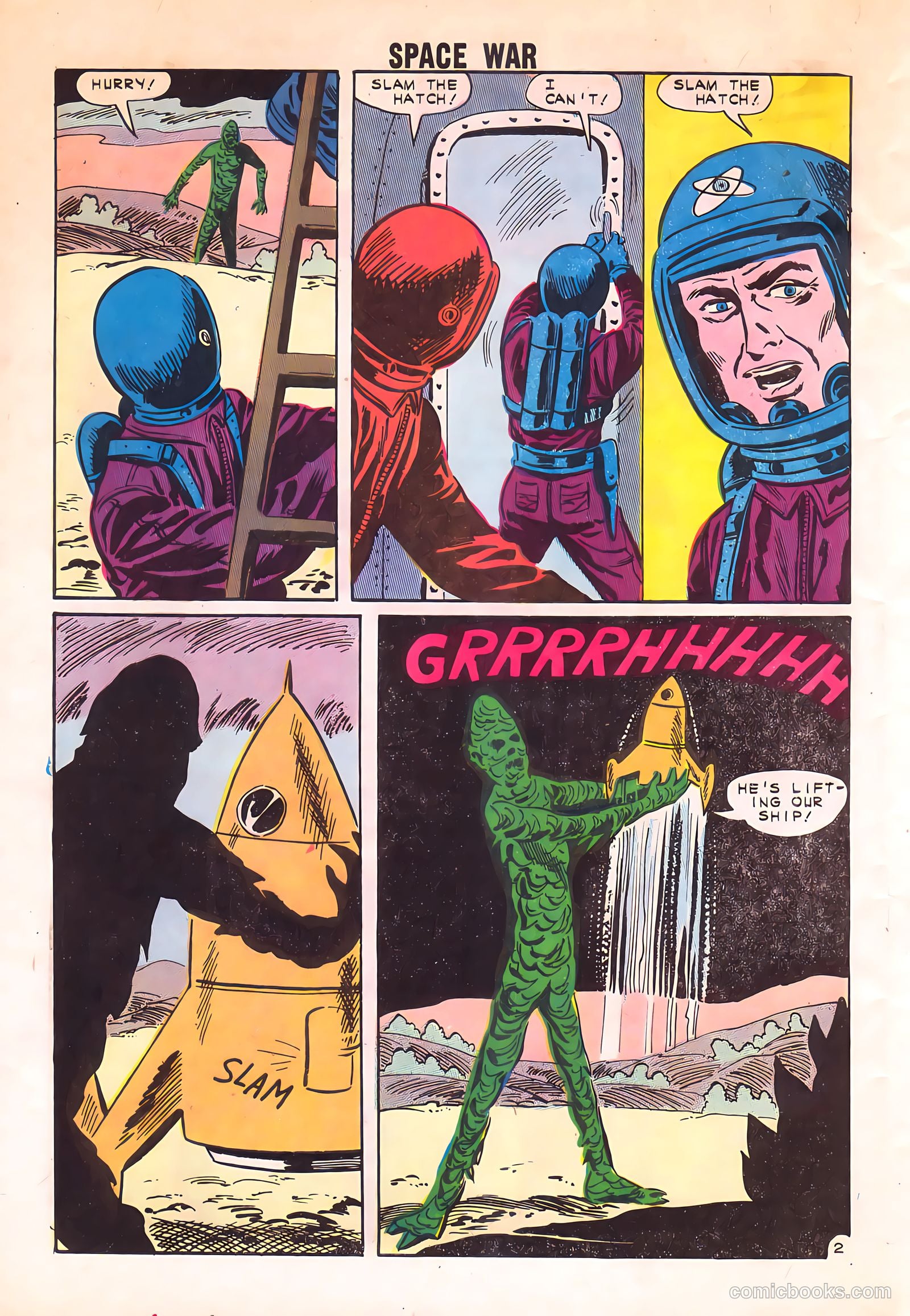 Space War #15 (1962) — page 28 of 36