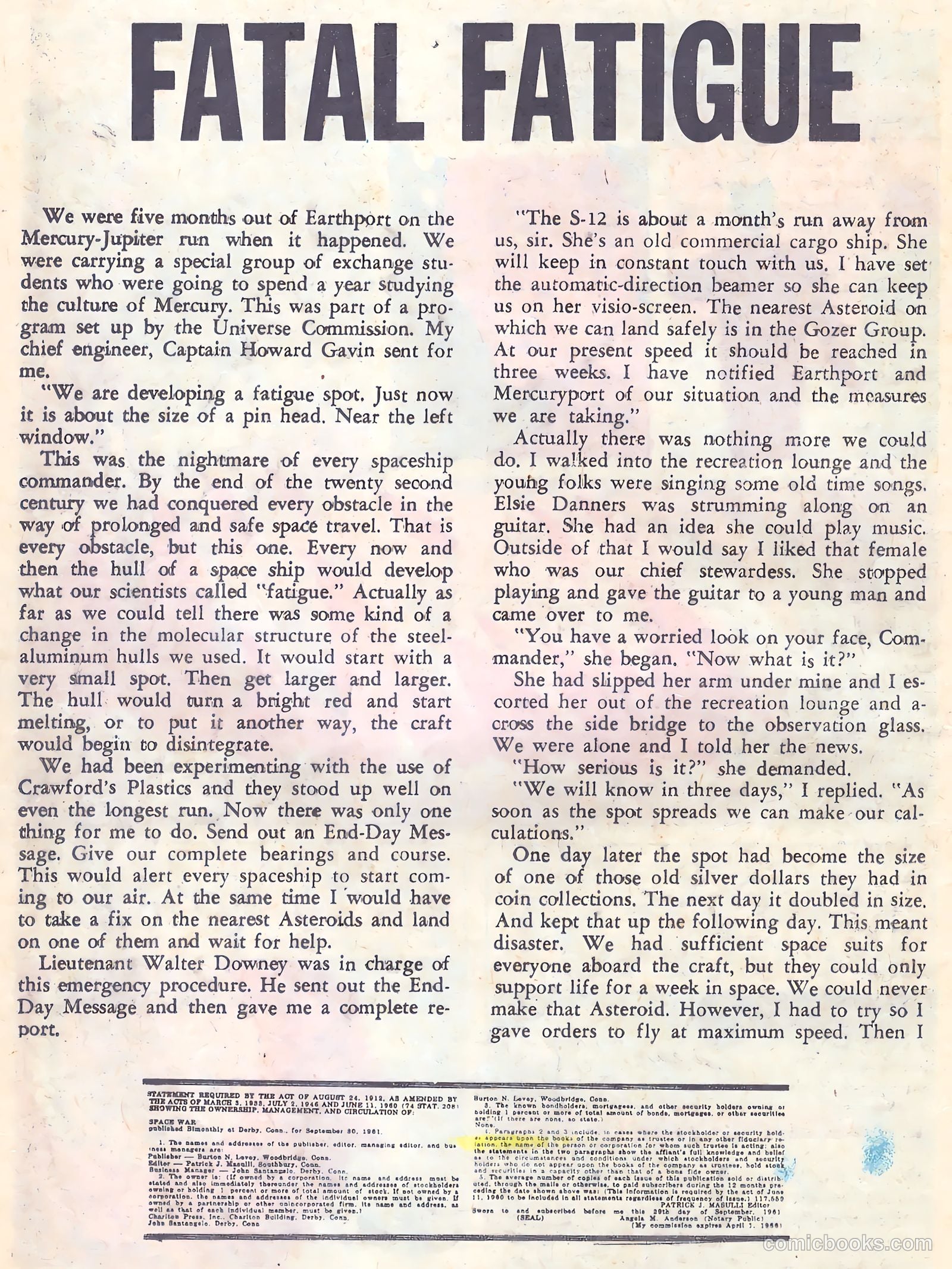Space War #16 (1962) — page 18 of 37