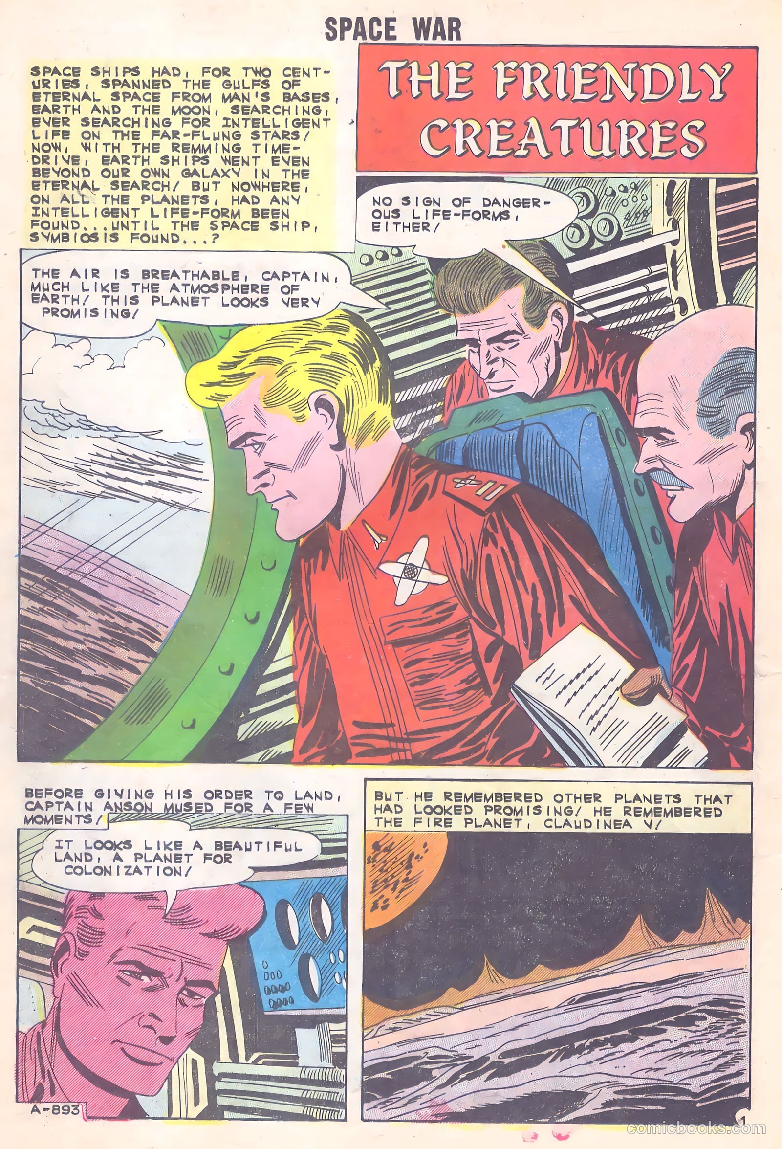 Space War #16 (1962) — page 20 of 37