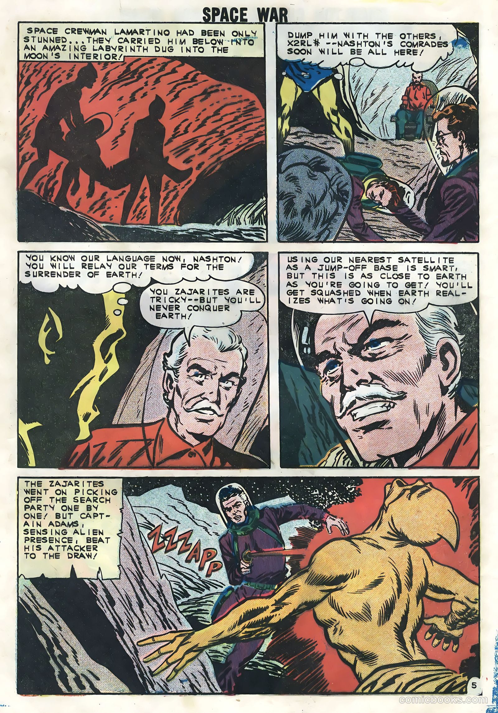 Space War #17 (1962) — page 8 of 36