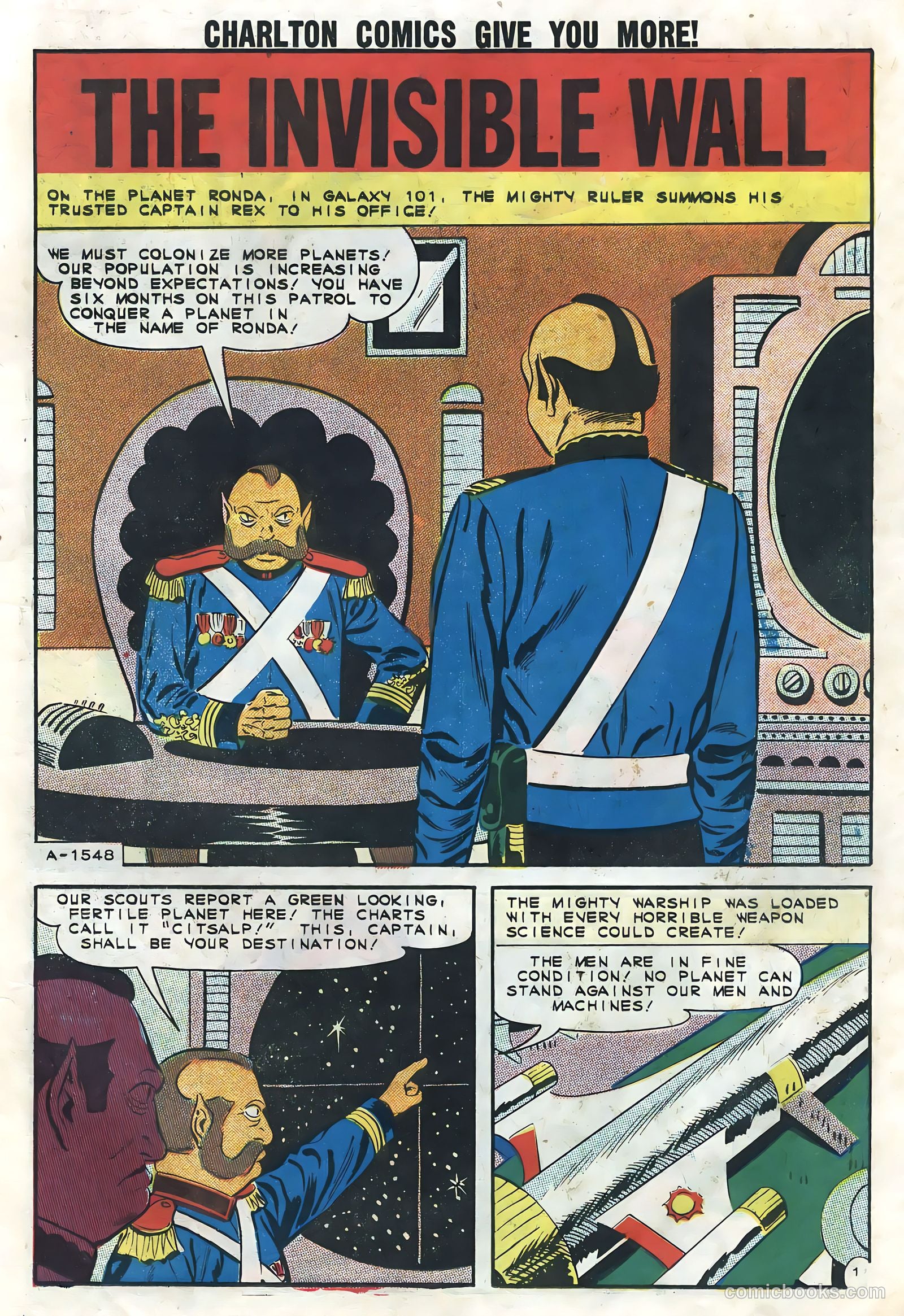Space War #17 (1962) — page 11 of 36