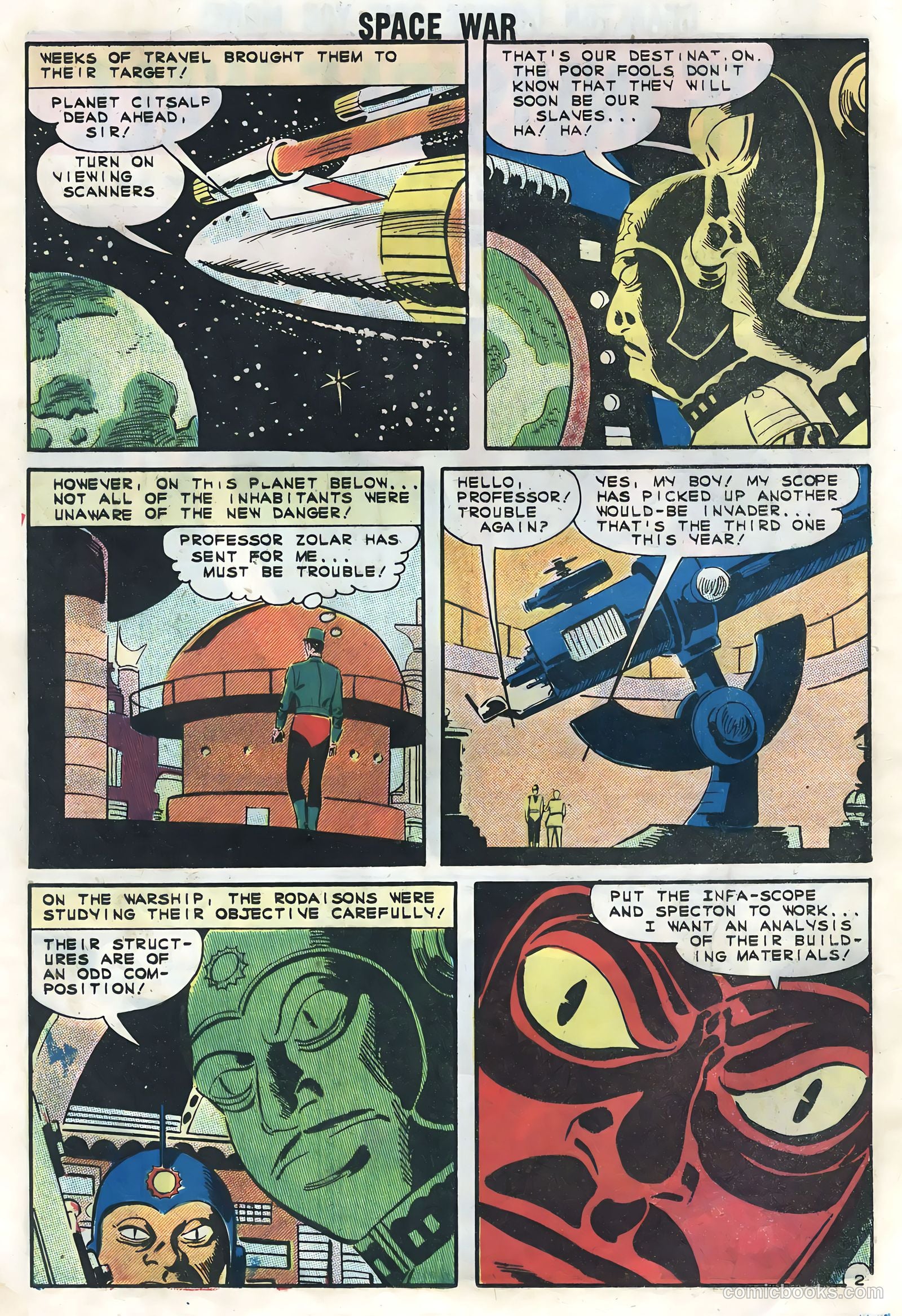 Space War #17 (1962) — page 12 of 36