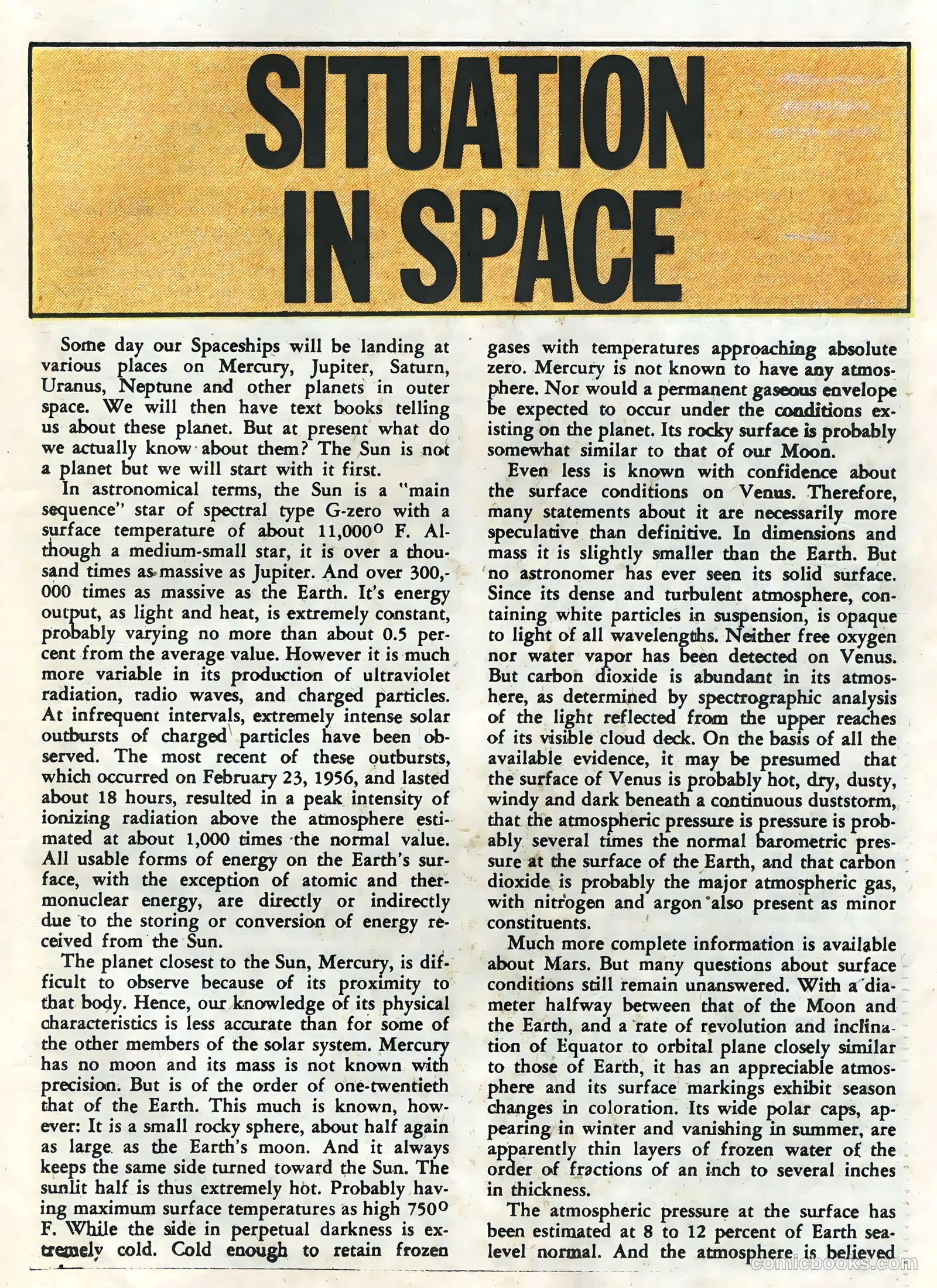 Space War #17 (1962) — page 23 of 36