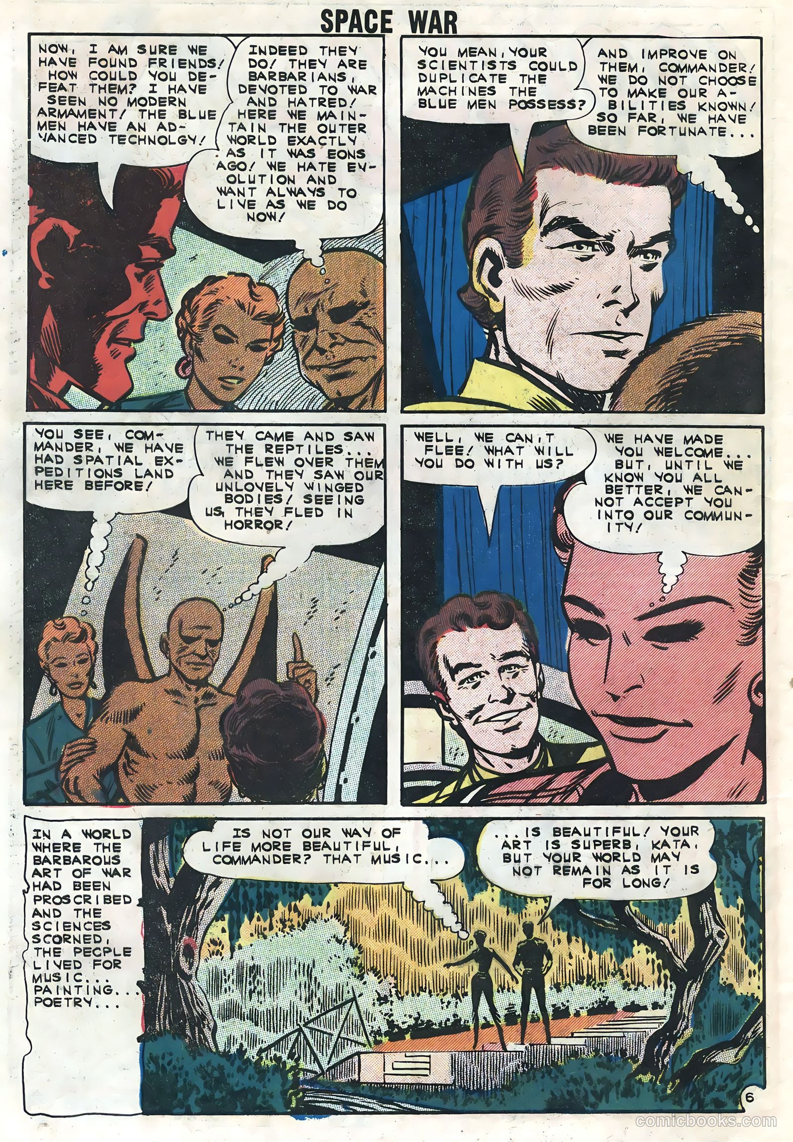 Space War #17 (1962) — page 32 of 36