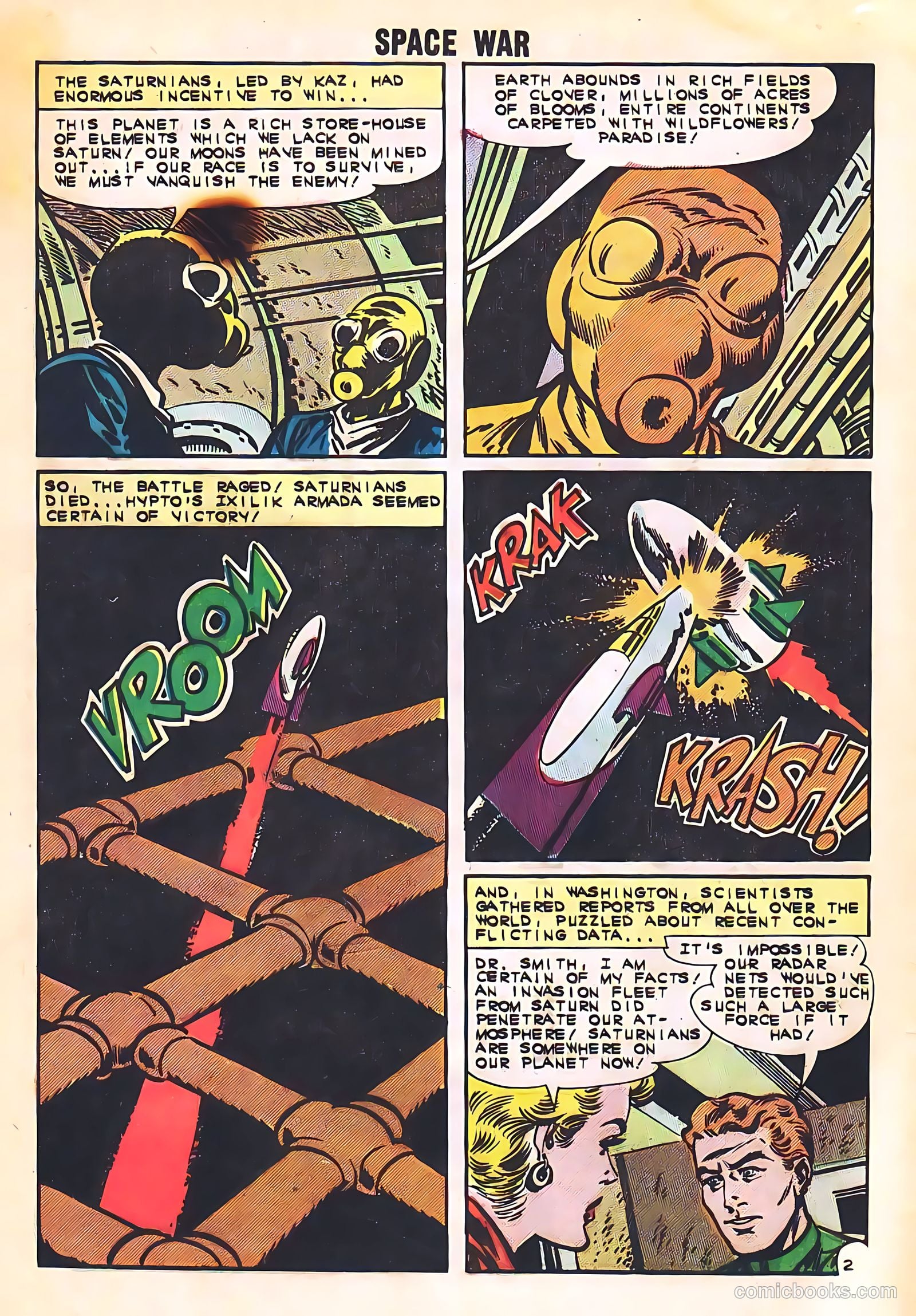 Space War #18 (1962) — page 4 of 36