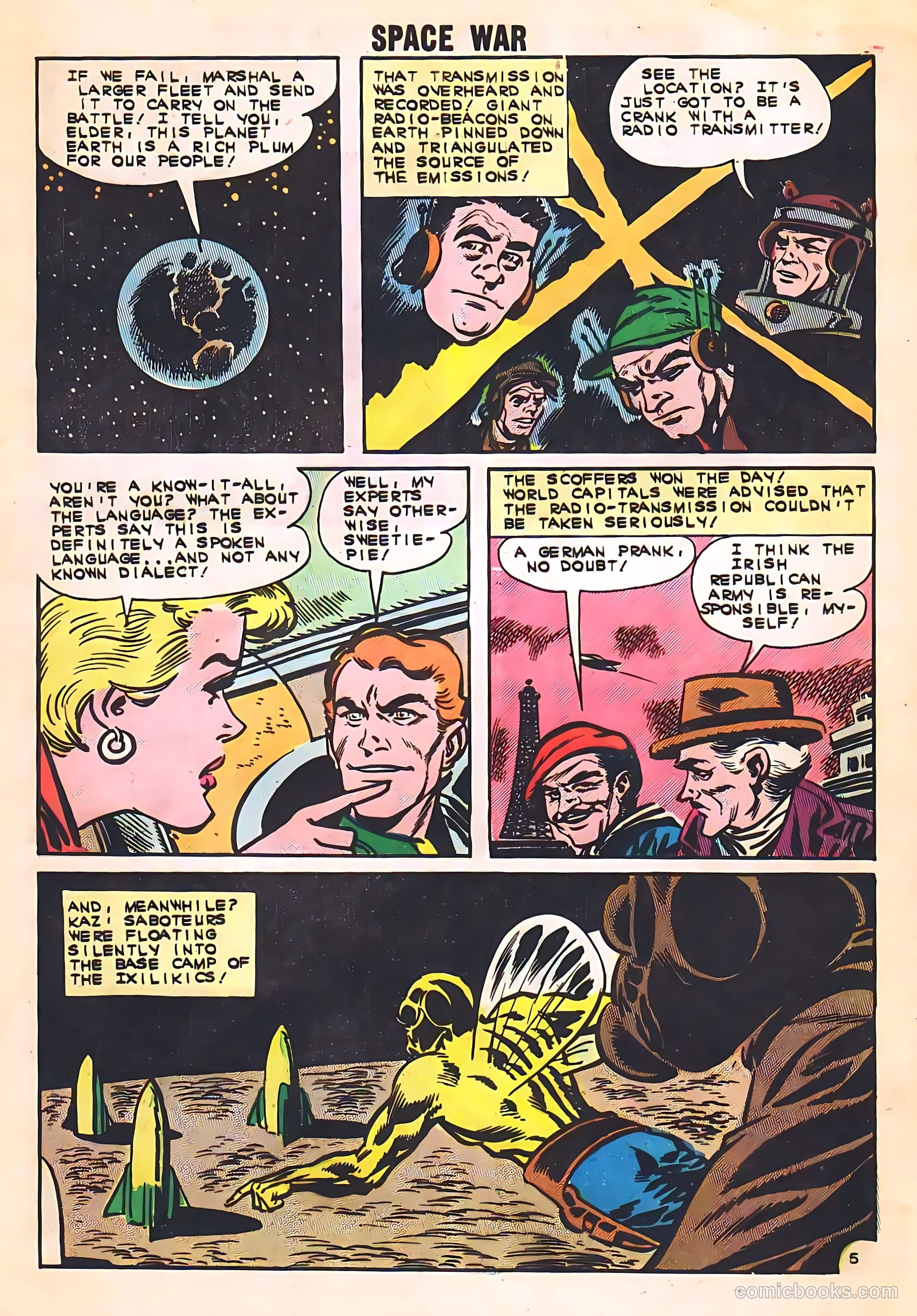 Space War #18 (1962) — page 8 of 36