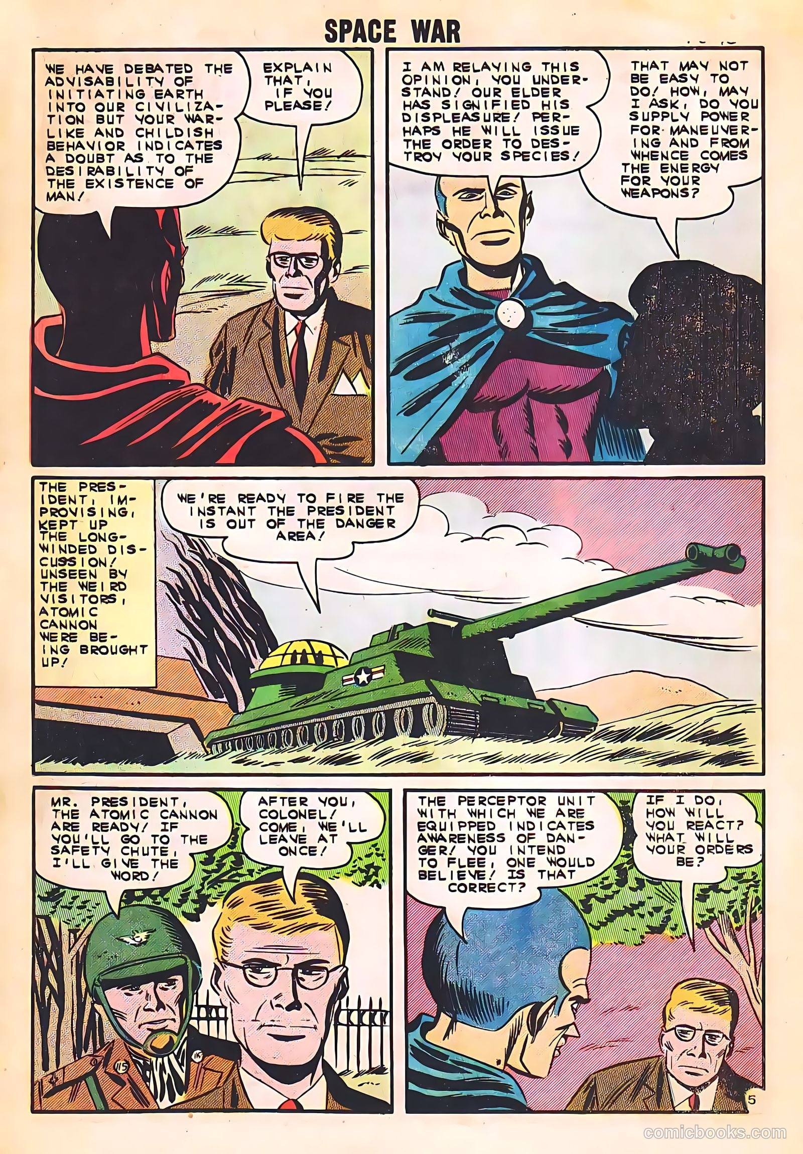 Space War #18 (1962) — page 16 of 36