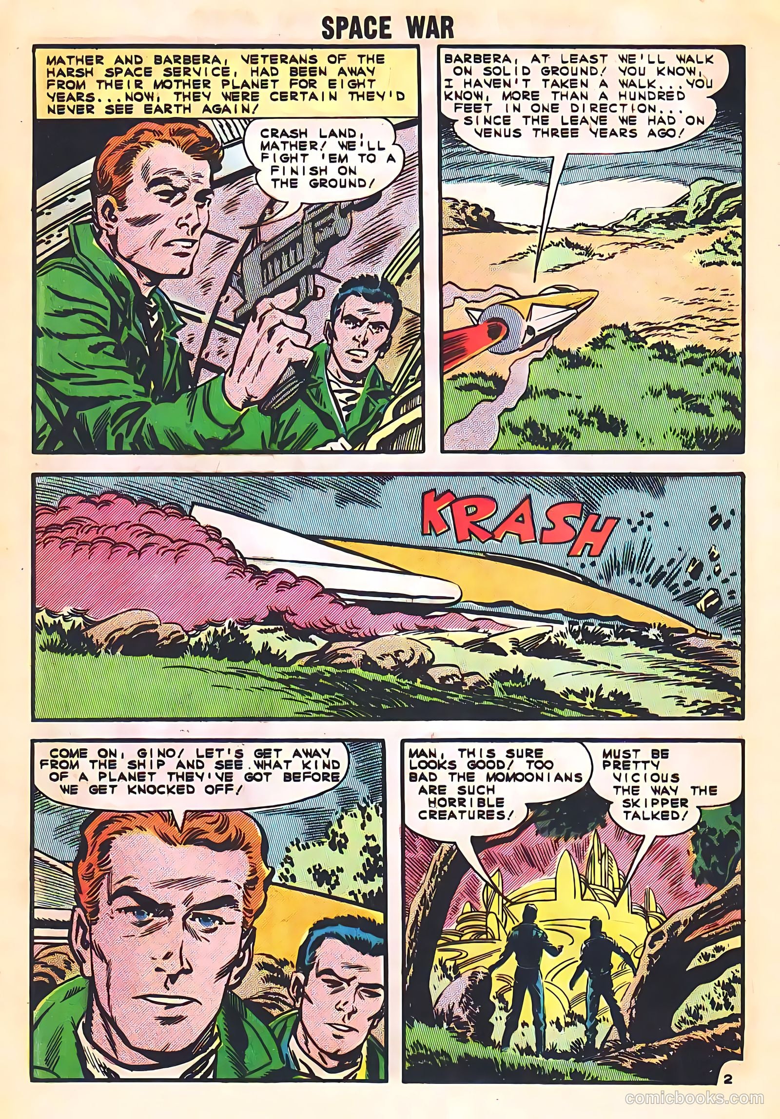 Space War #18 (1962) — page 20 of 36