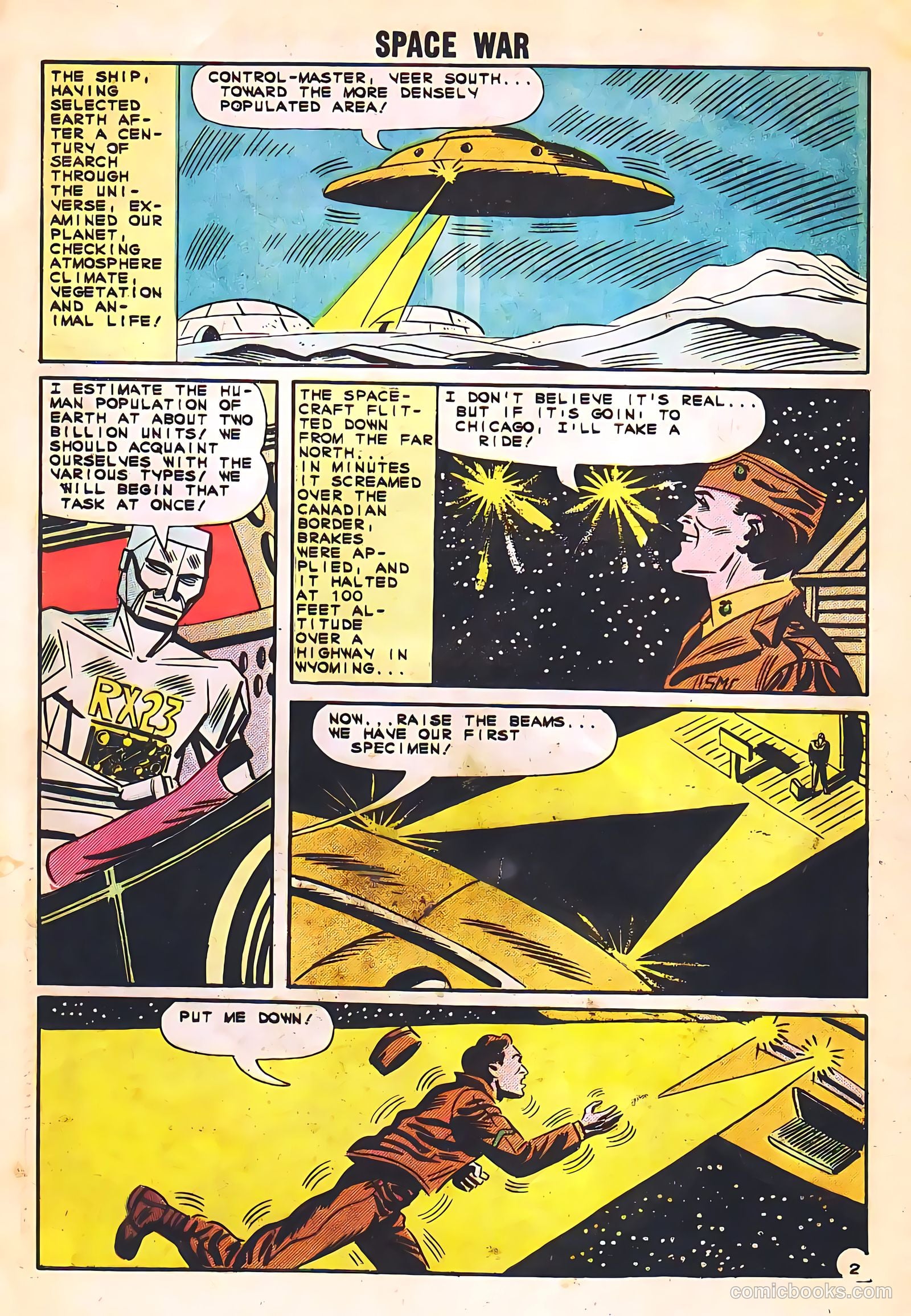 Space War #18 (1962) — page 28 of 36