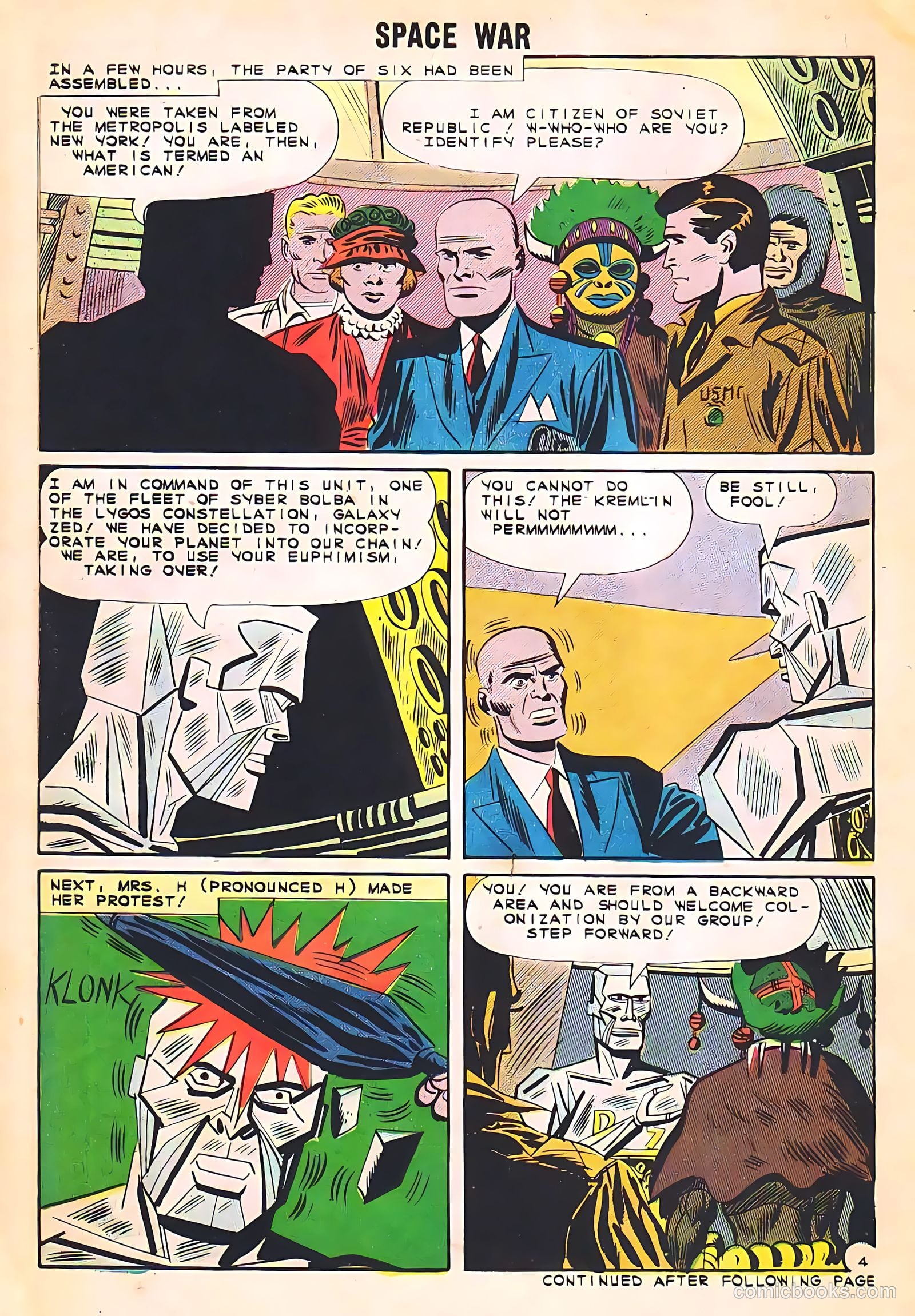 Space War #18 (1962) — page 30 of 36