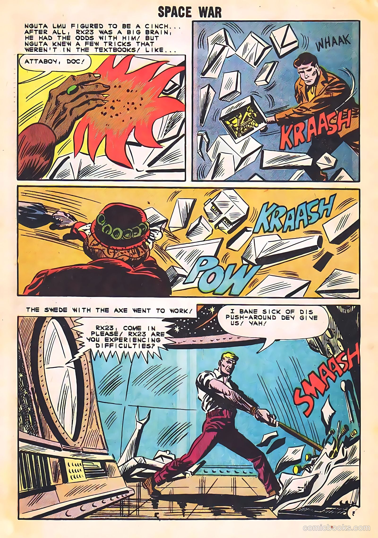 Space War #18 (1962) — page 32 of 36