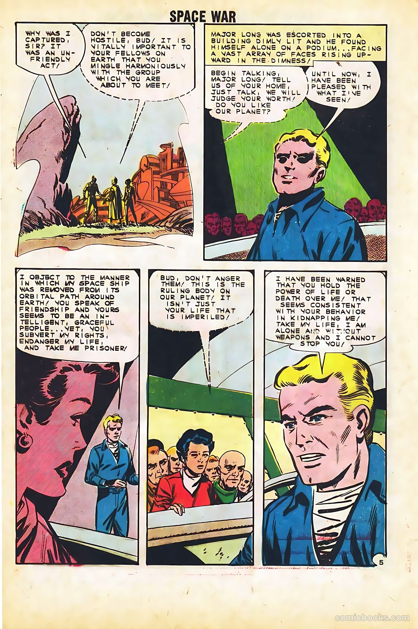 Space War #19 (1962) — page 8 of 36