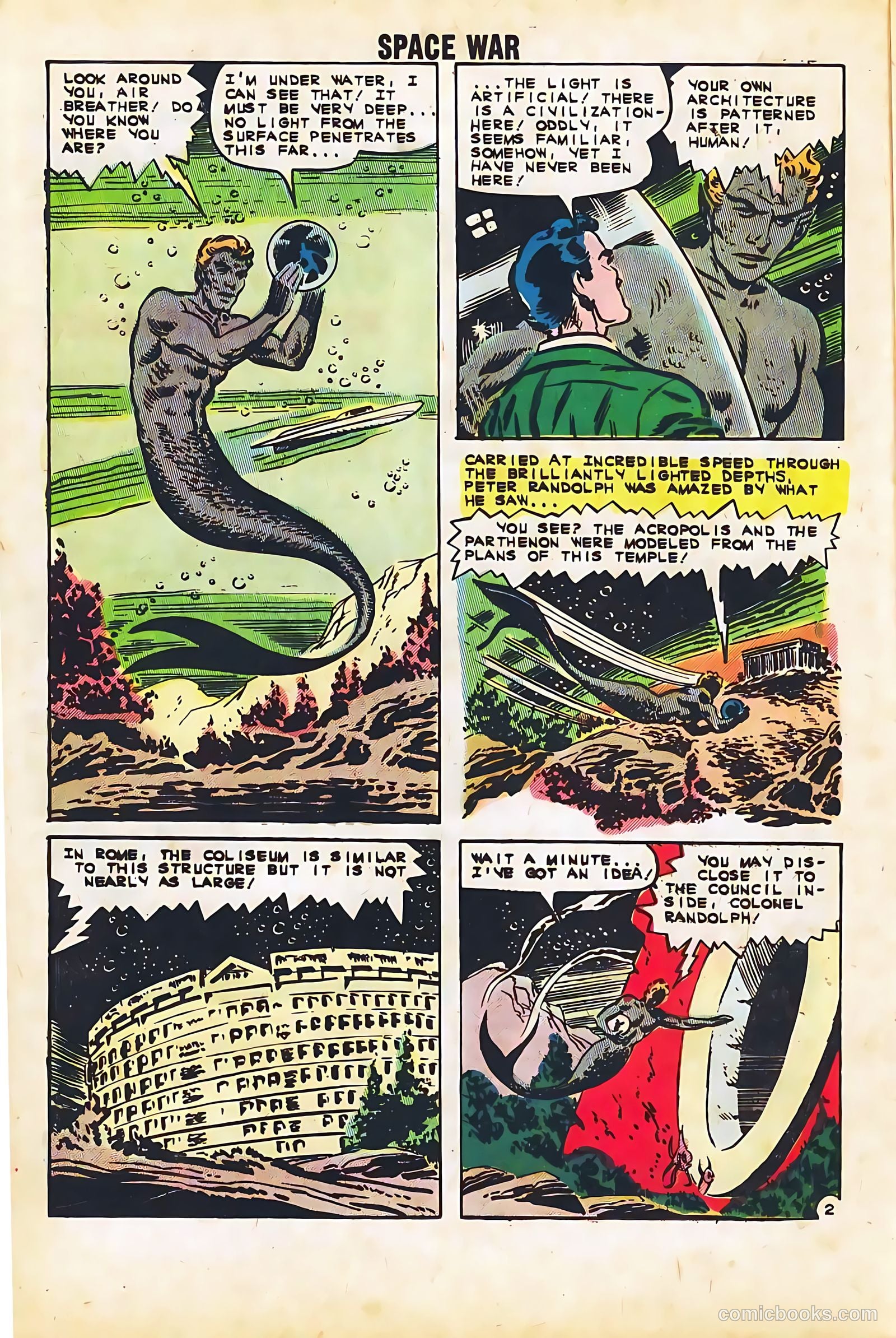 Space War #19 (1962) — page 16 of 36