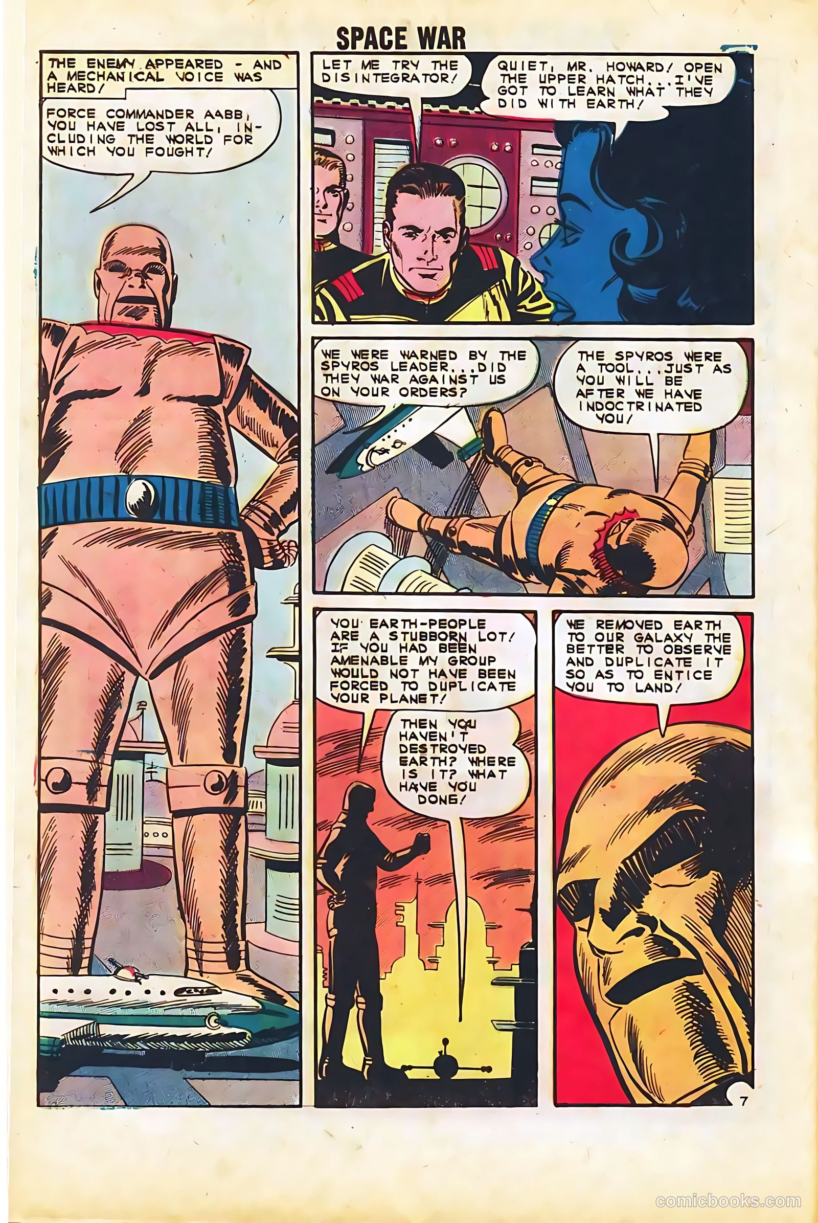 Space War #19 (1962) — page 28 of 36