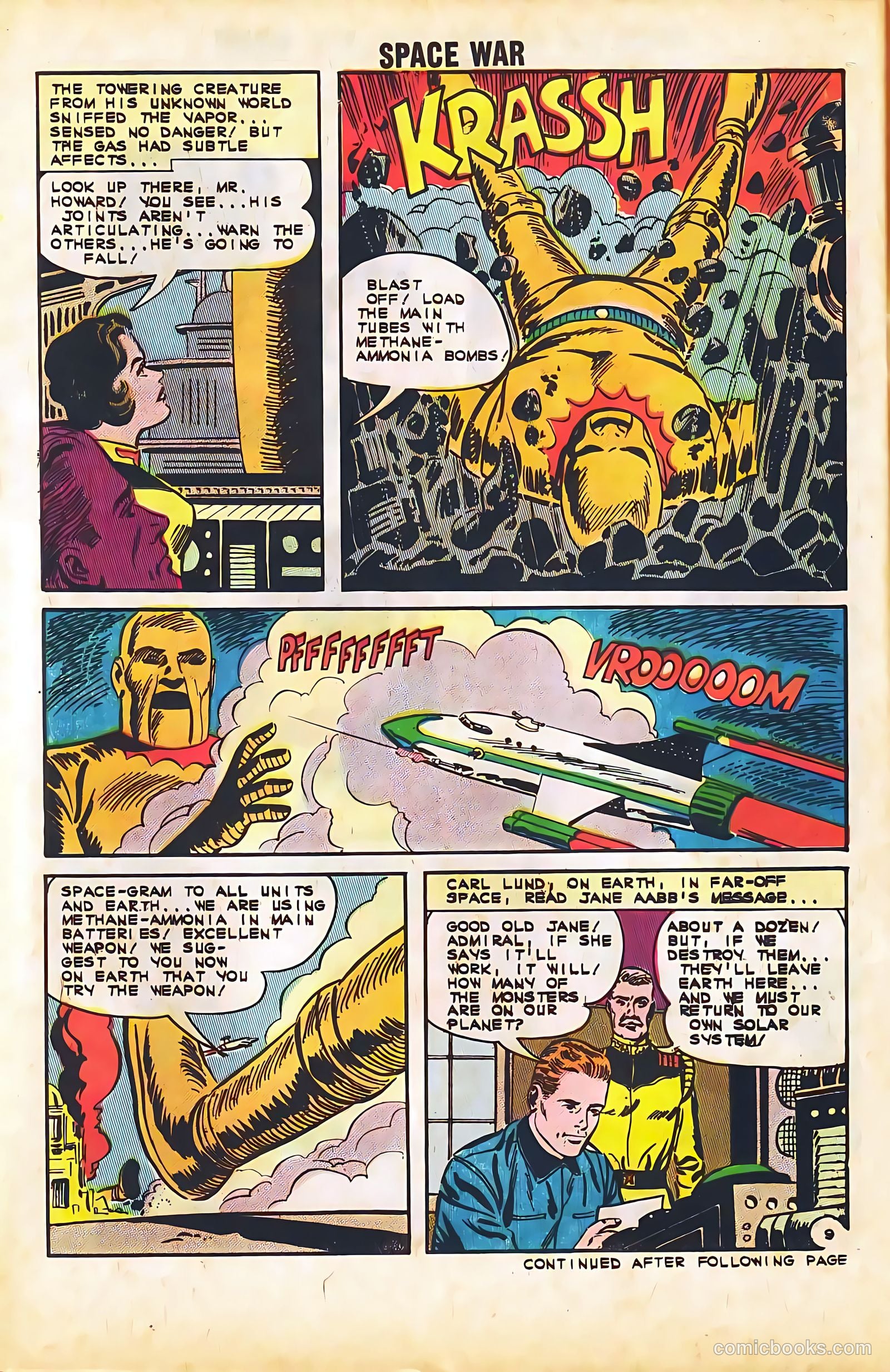 Space War #19 (1962) — page 30 of 36