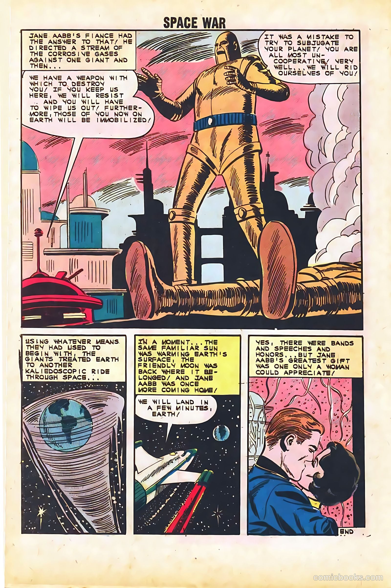 Space War #19 (1962) — page 32 of 36