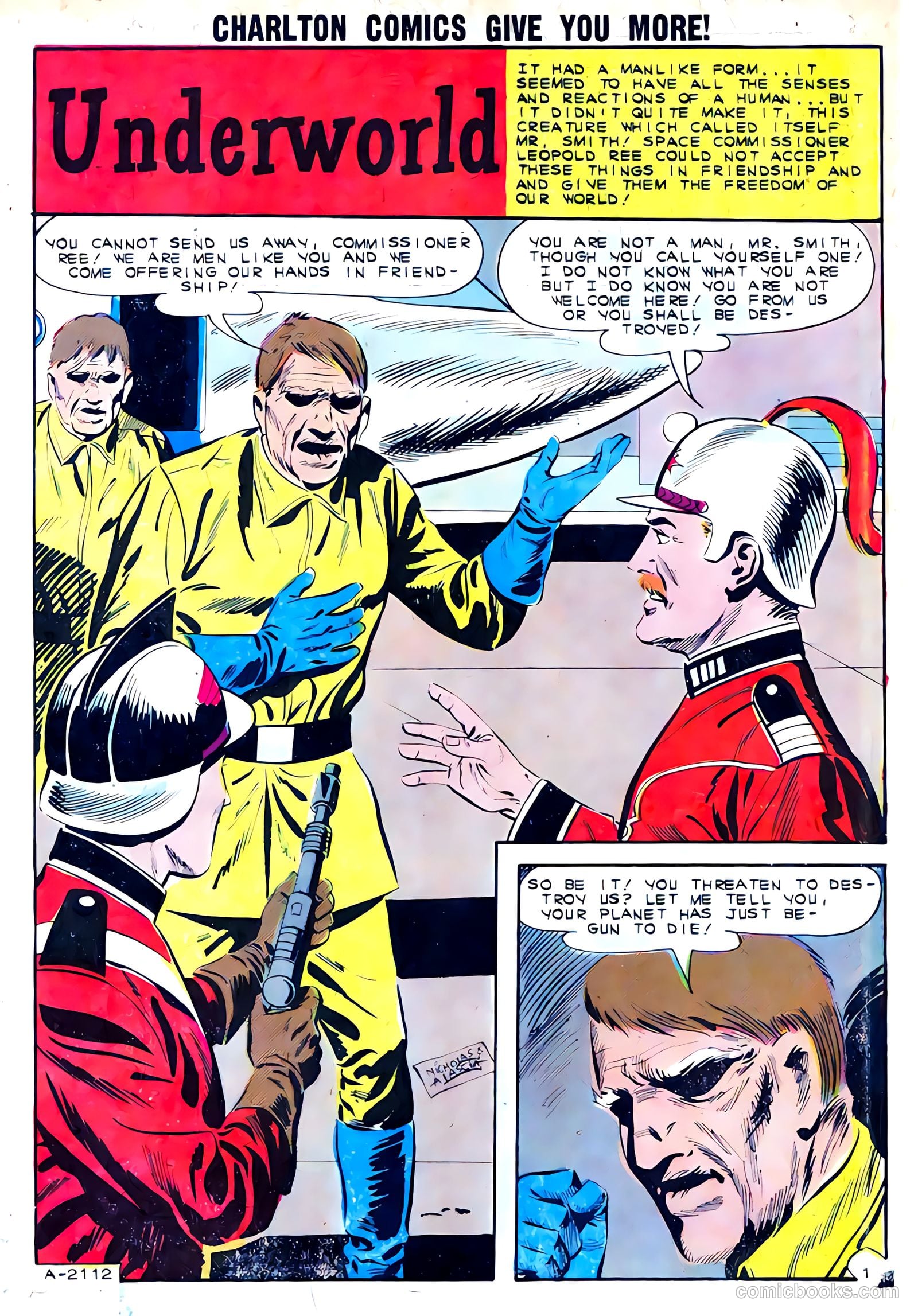Space War #20 (1963) — page 3 of 36