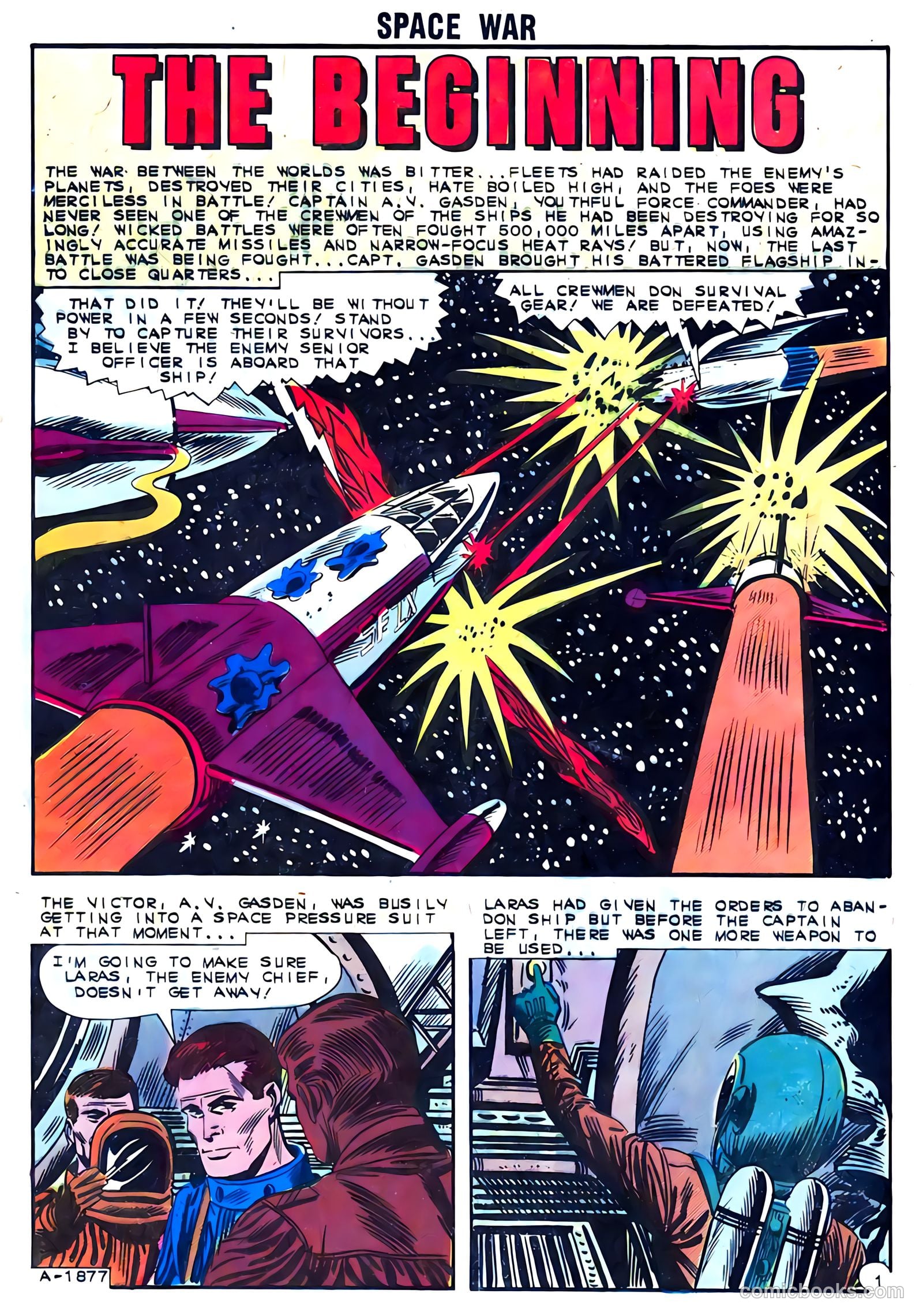 Space War #20 (1963) — page 12 of 36