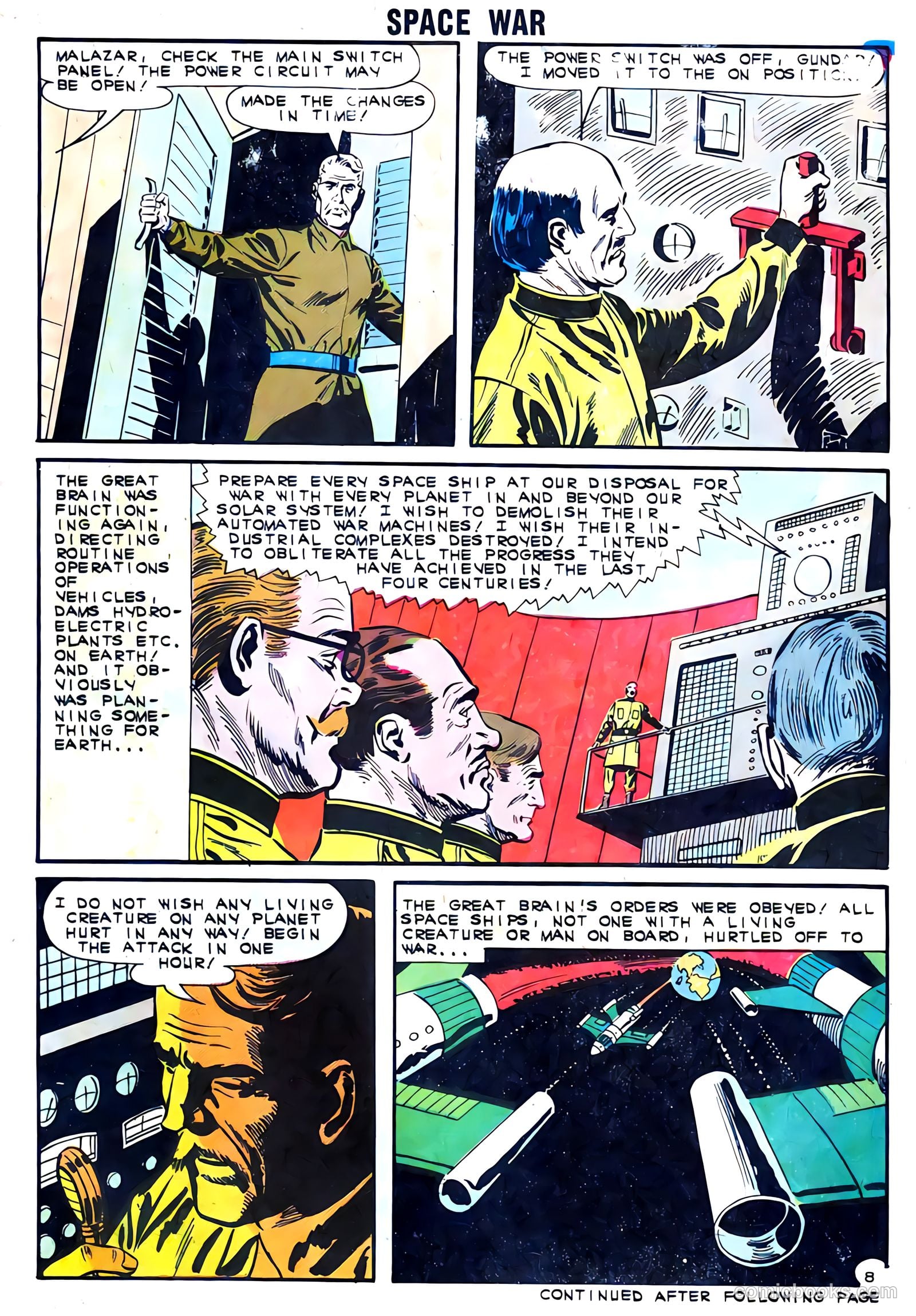 Space War #20 (1963) — page 30 of 36