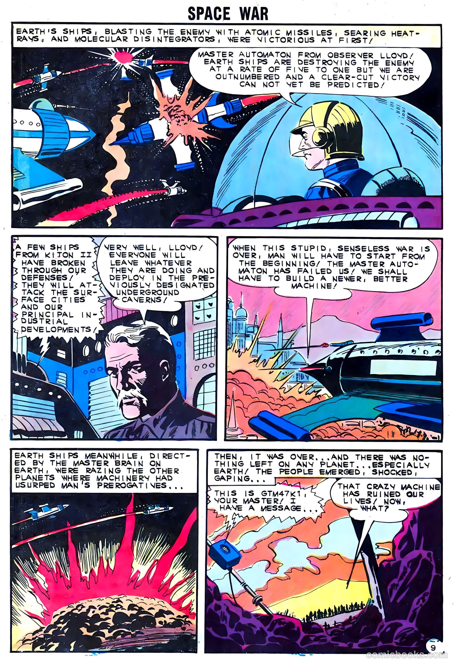 Space War #20 (1963) — page 32 of 36