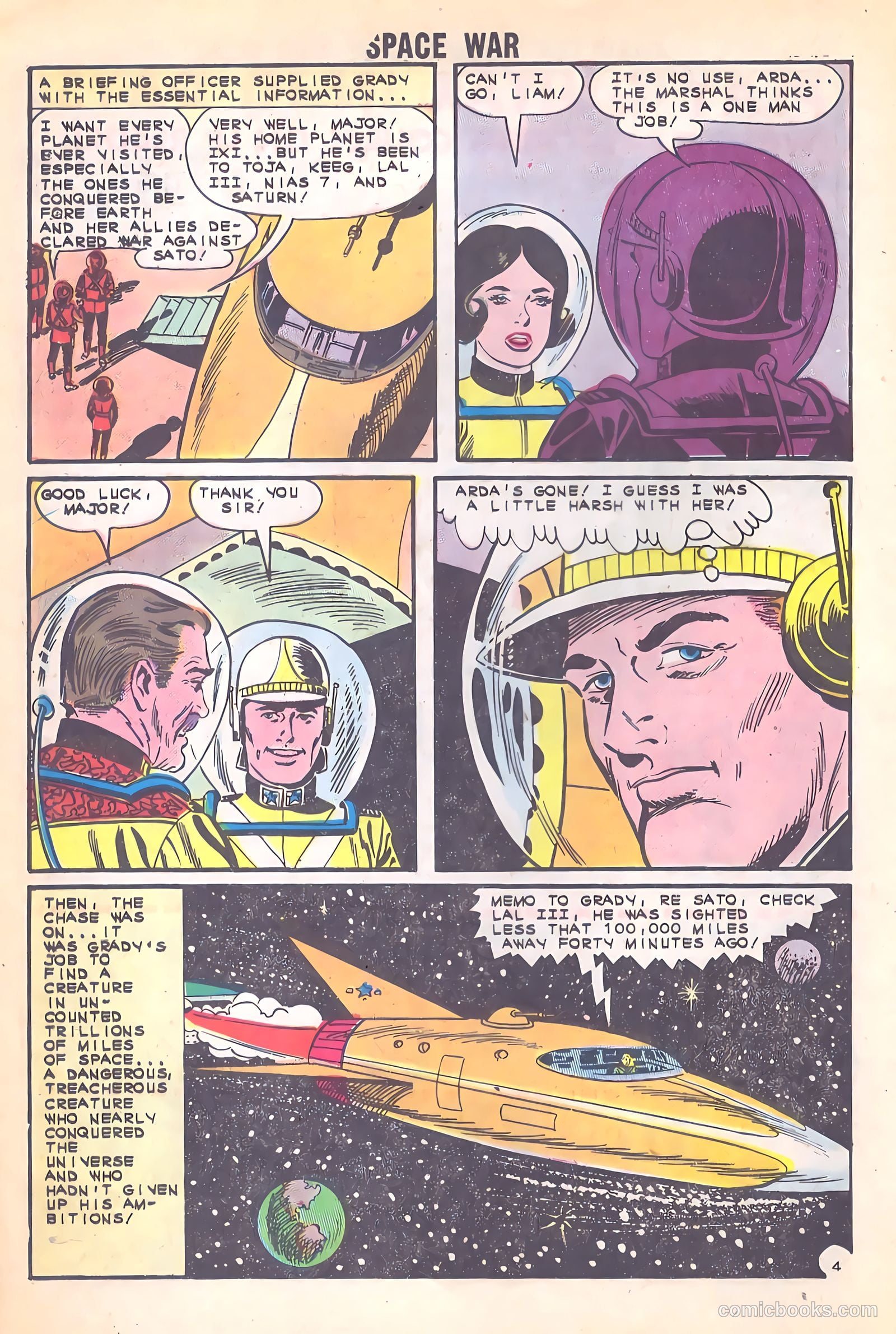 Space War #21 (1963) — page 16 of 36