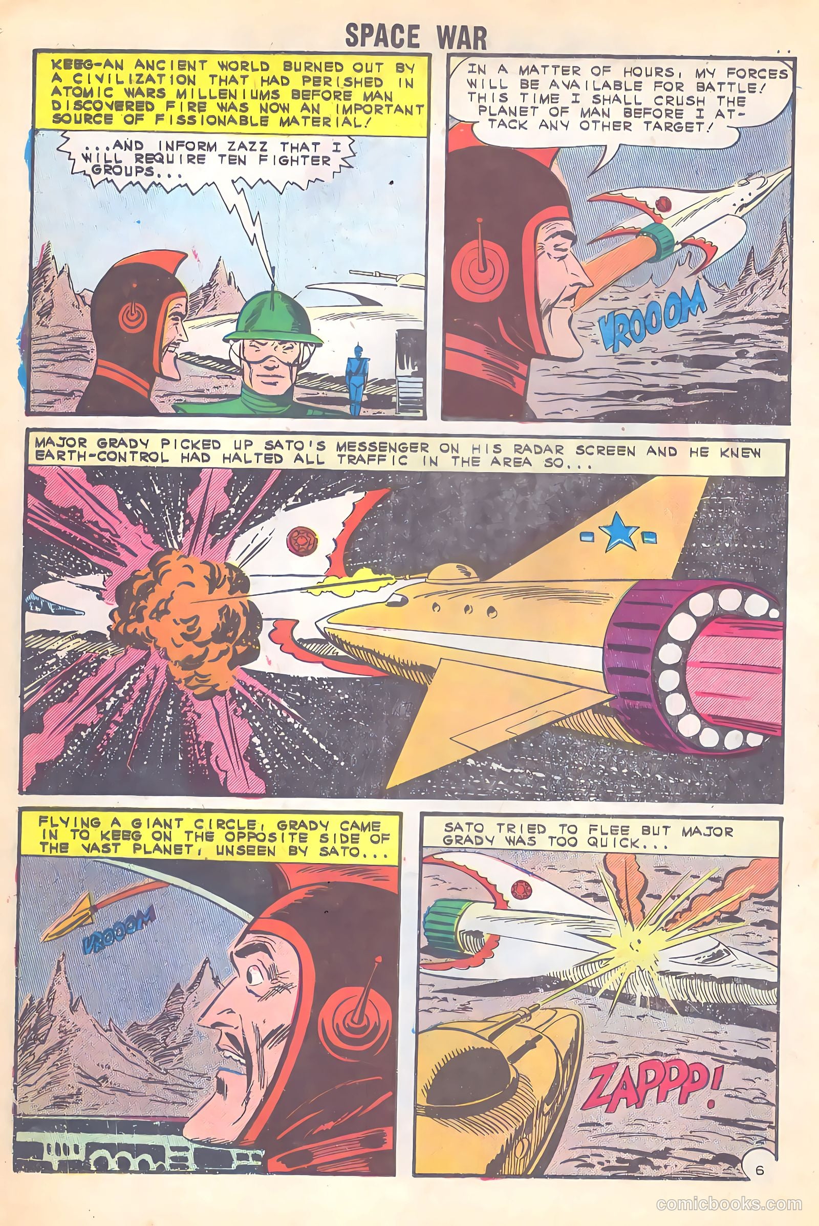 Space War #21 (1963) — page 18 of 36