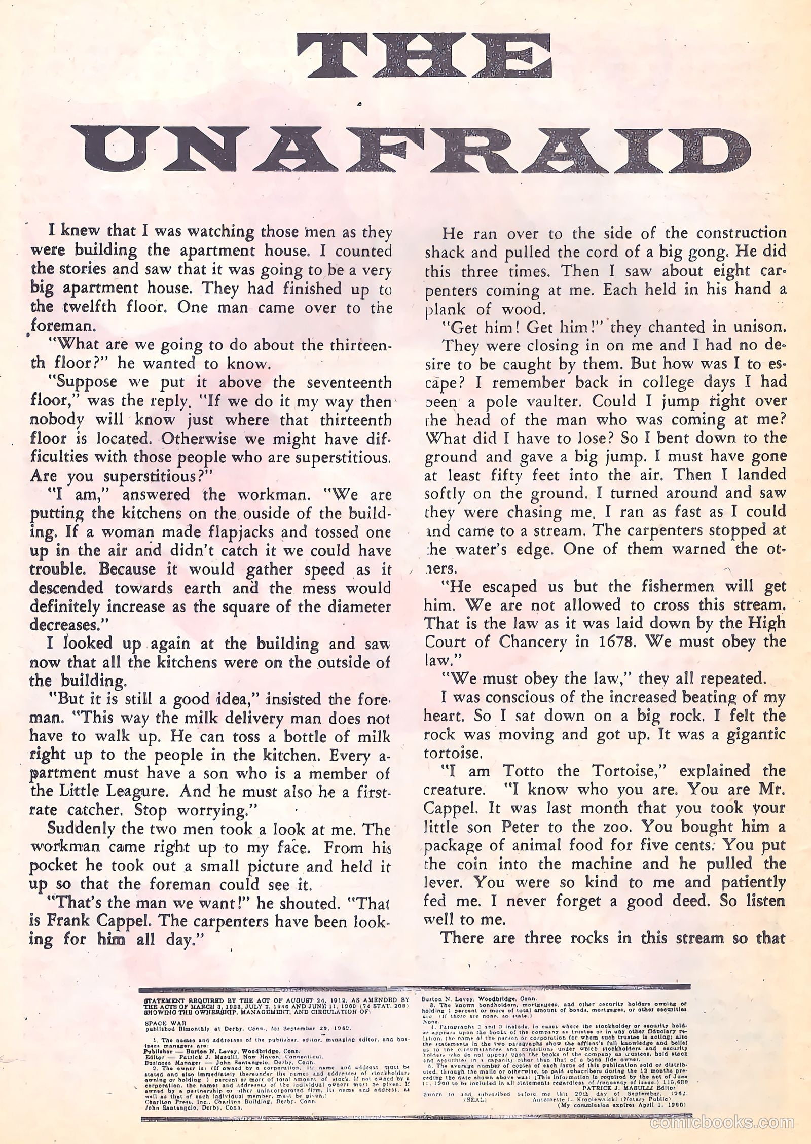 Space War #21 (1963) — page 20 of 36