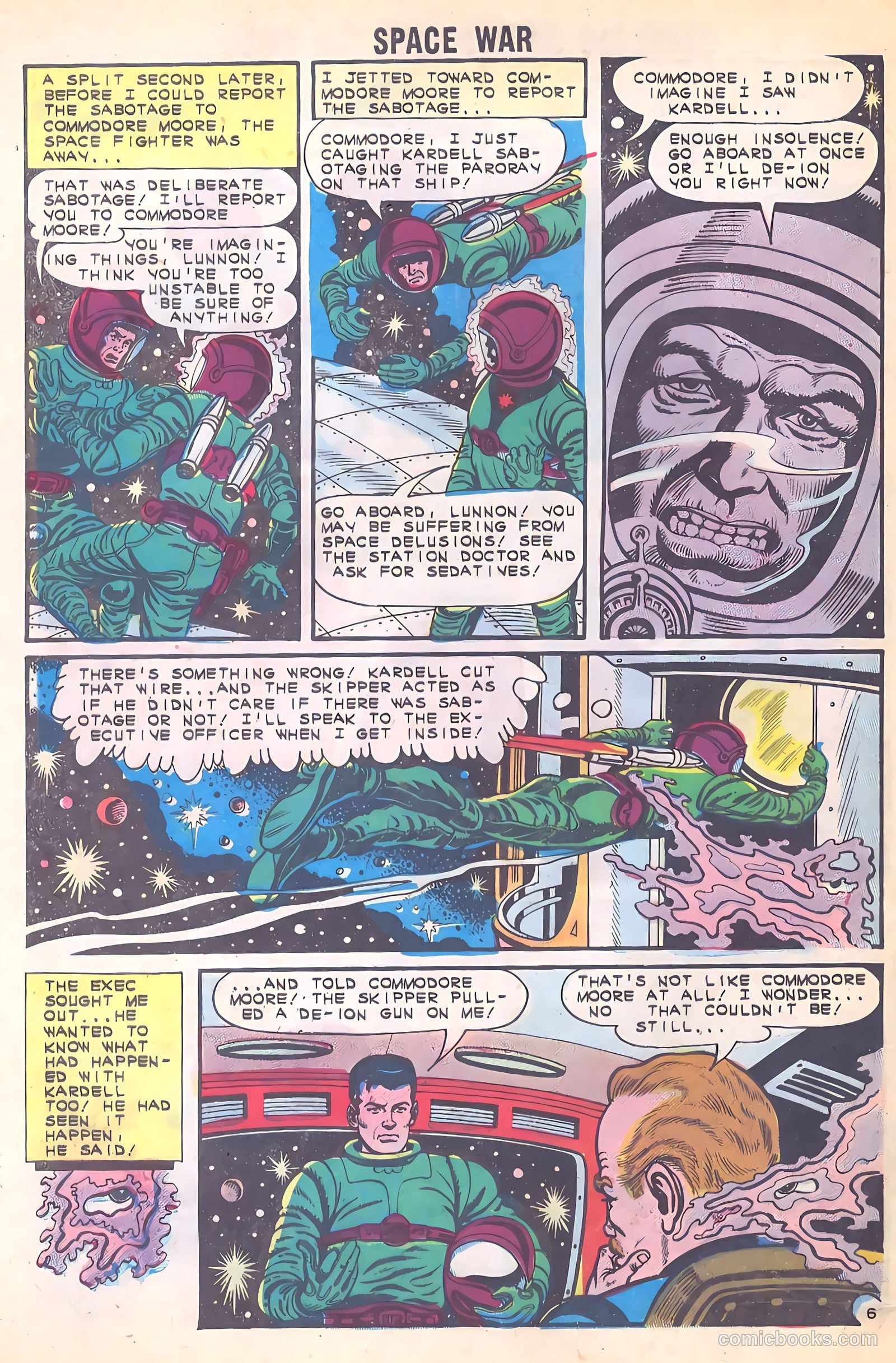 Space War #21 (1963) — page 28 of 36
