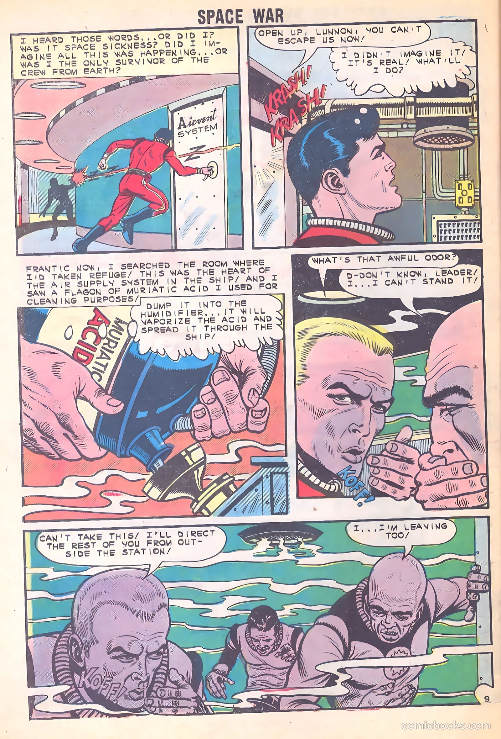 Space War #21 (1963) — page 32 of 36