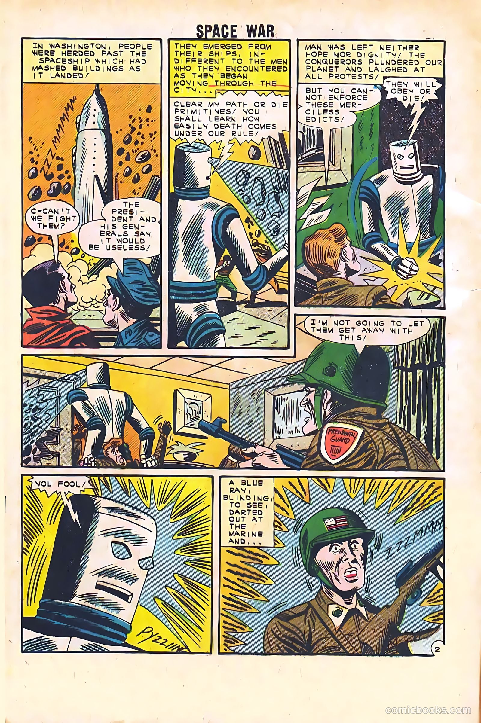 Space War #22 (1963) — page 4 of 36