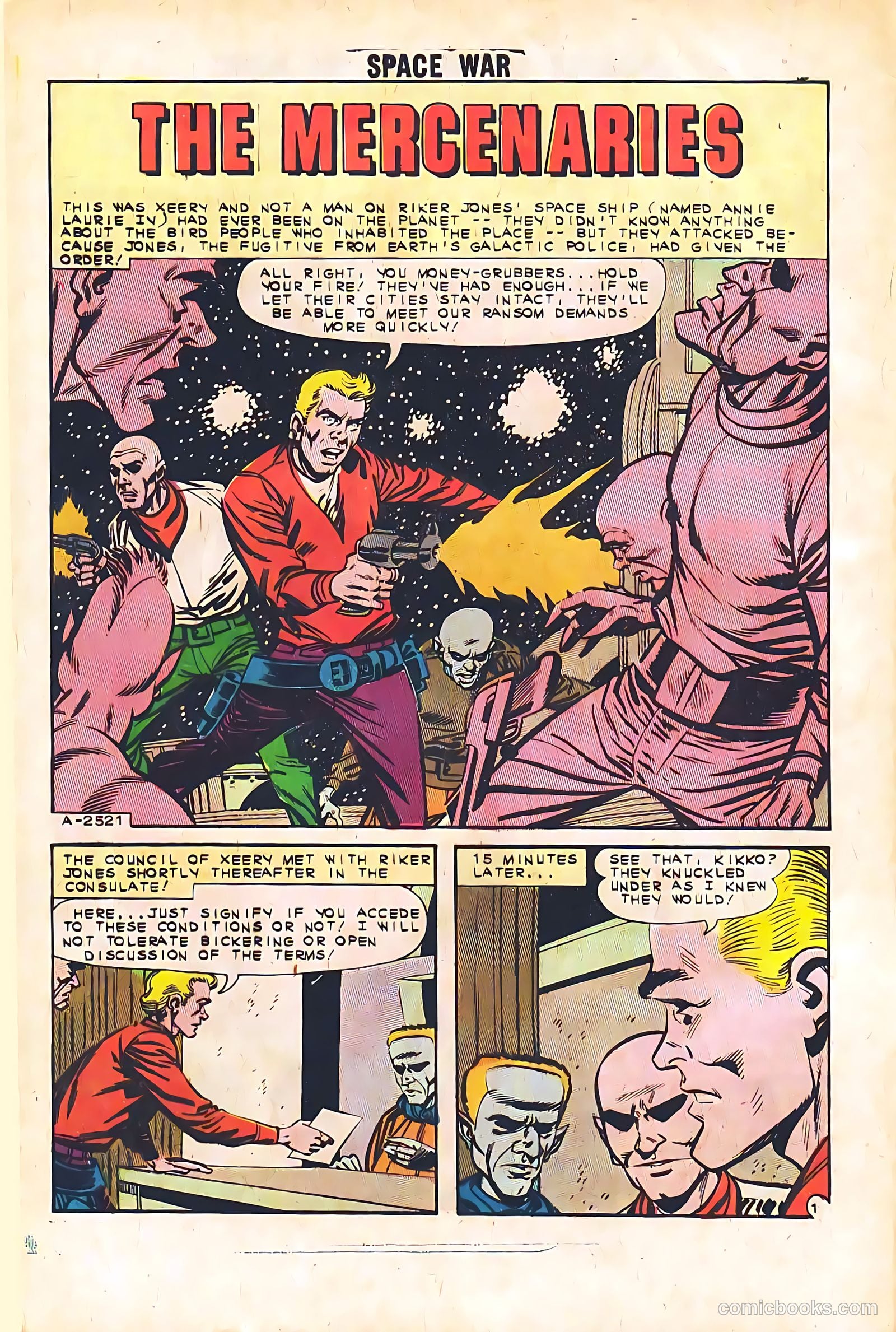 Space War #22 (1963) — page 8 of 36